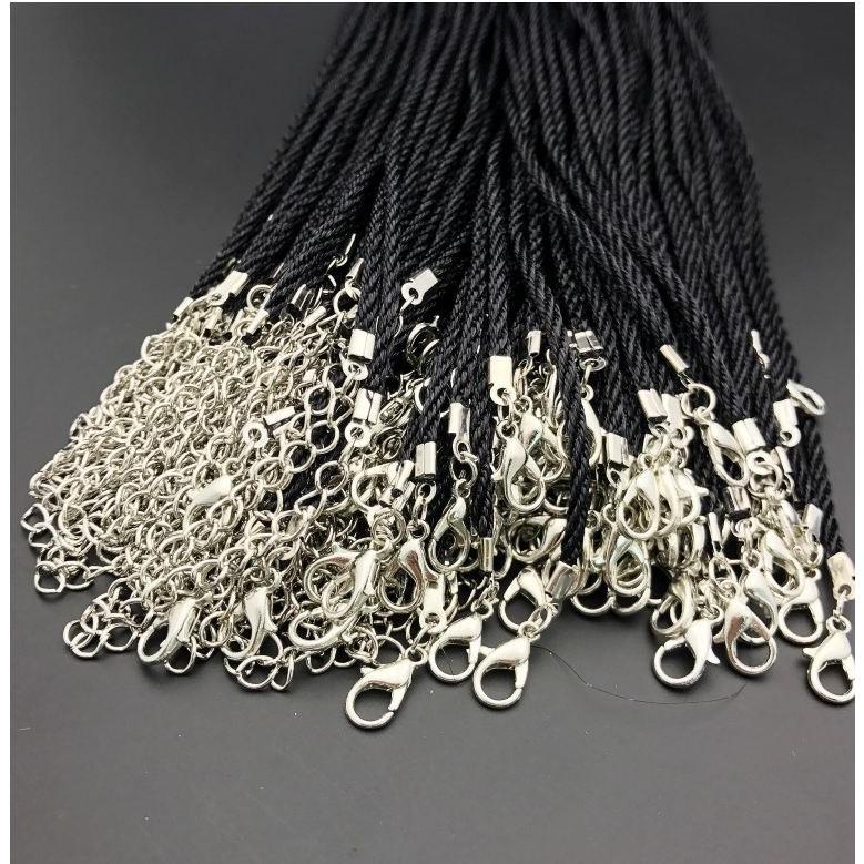 set 10 vòng cổ , dây chuyền trơn Xoắn Nhật