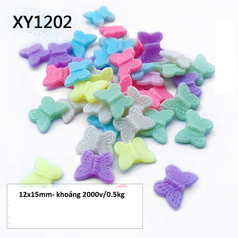 10-20 cánh bươm, con bươm nhựa dùng trang trí trang trí vòng hạt, cột tóc,làm đồ chơi, trang trí thủ công handmade....