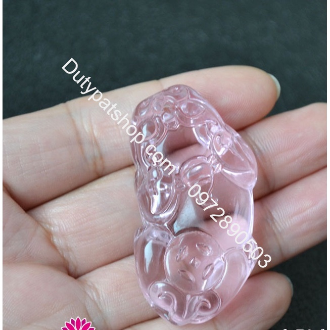 Mặt dây chuyền hồ ly , tỳ hưu đá nhân tạo đủ size
