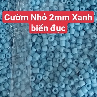 gói 450gam hạt cườm tiểu 2mm, cườm trung 3mm, cườm đai 3.6mm nhiều màu