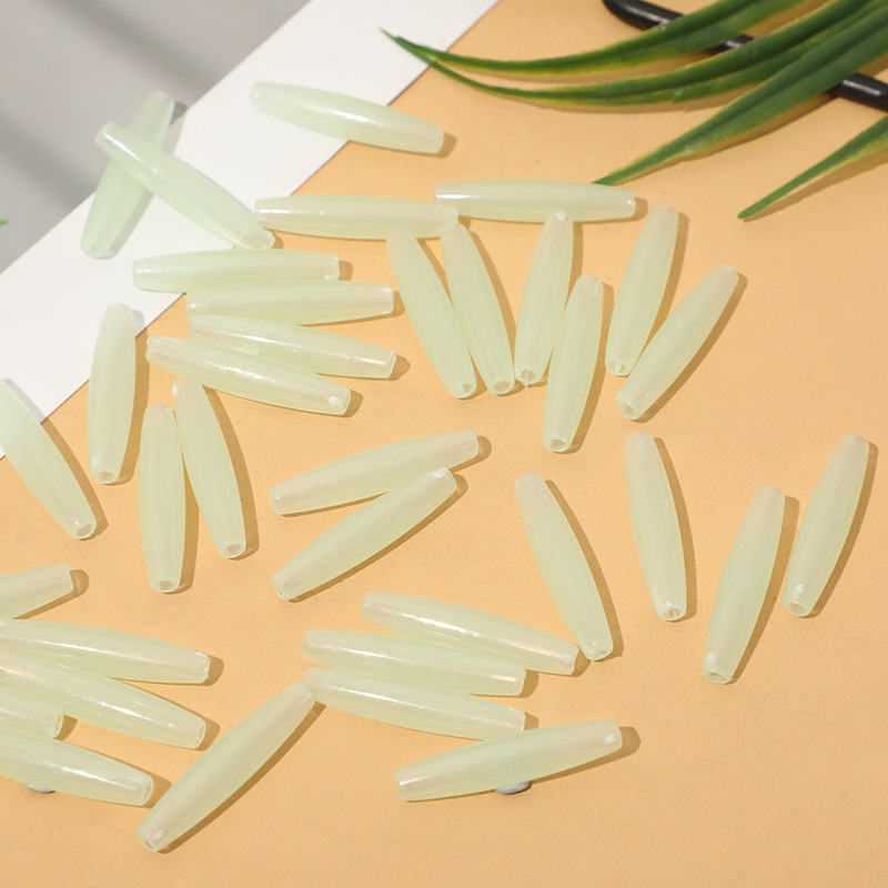 10gam hạt dạ quang các kiểu có lỗ xỏ vòng tay, vòng cổ, trang trí handmade , cần câu cá....