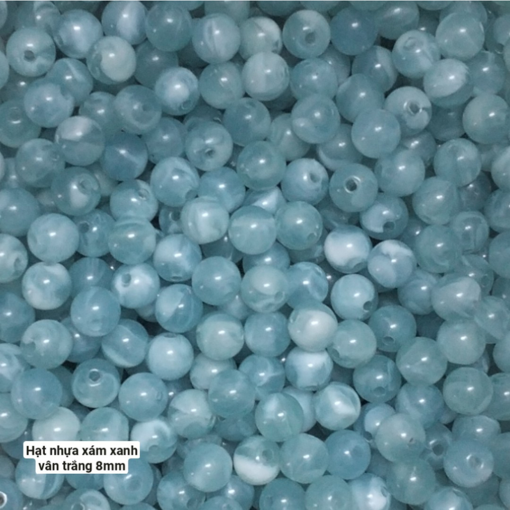 10gam-50gam hạt nhựa tròn 8mm