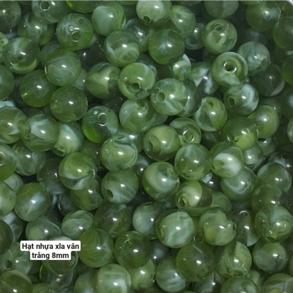 10gam-50gam hạt nhựa tròn 8mm