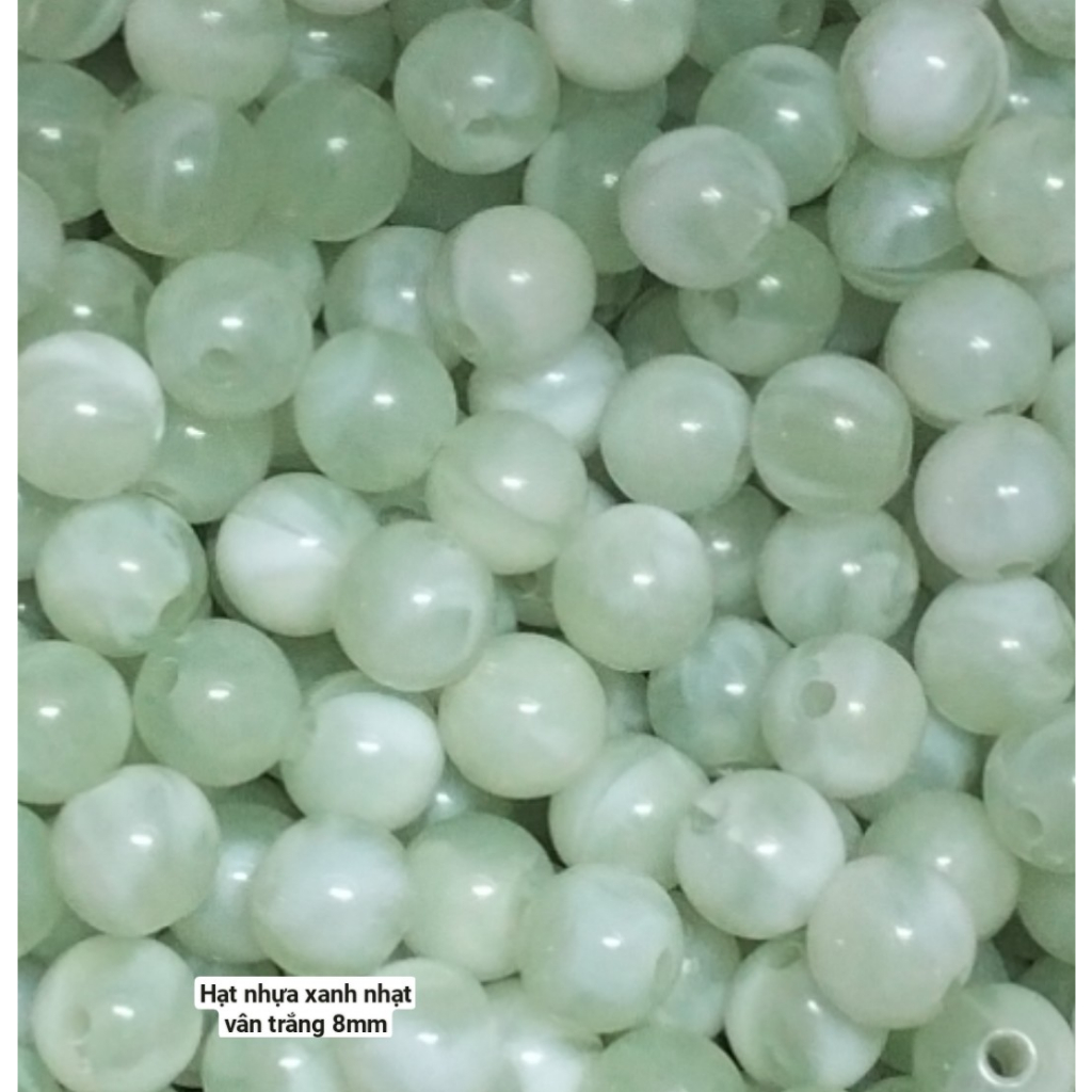 10gam-50gam hạt nhựa tròn 8mm