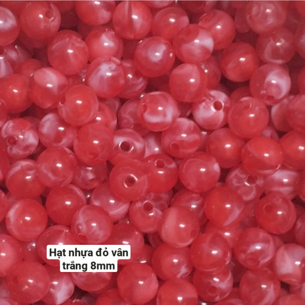 10gam-50gam hạt nhựa tròn 8mm