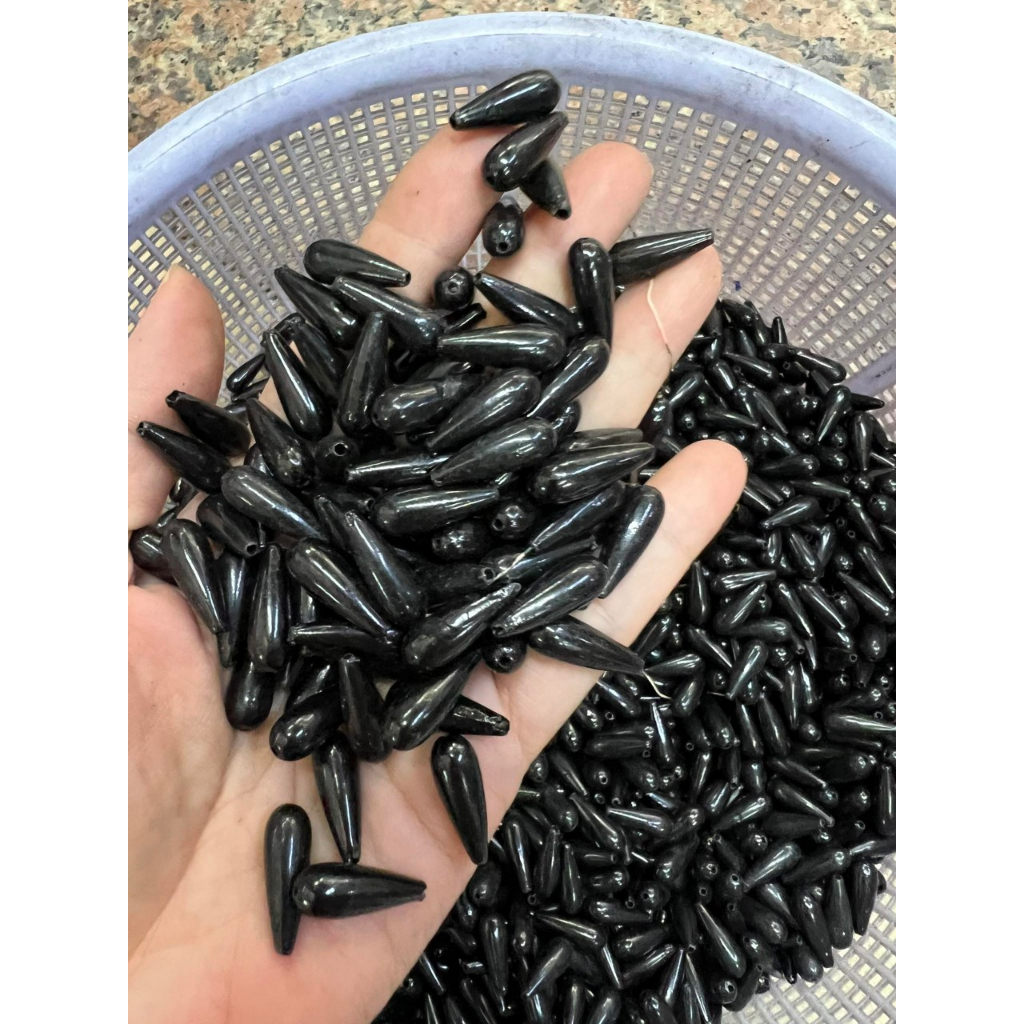10- 50g hạt nhựa xi bạc các kiểu