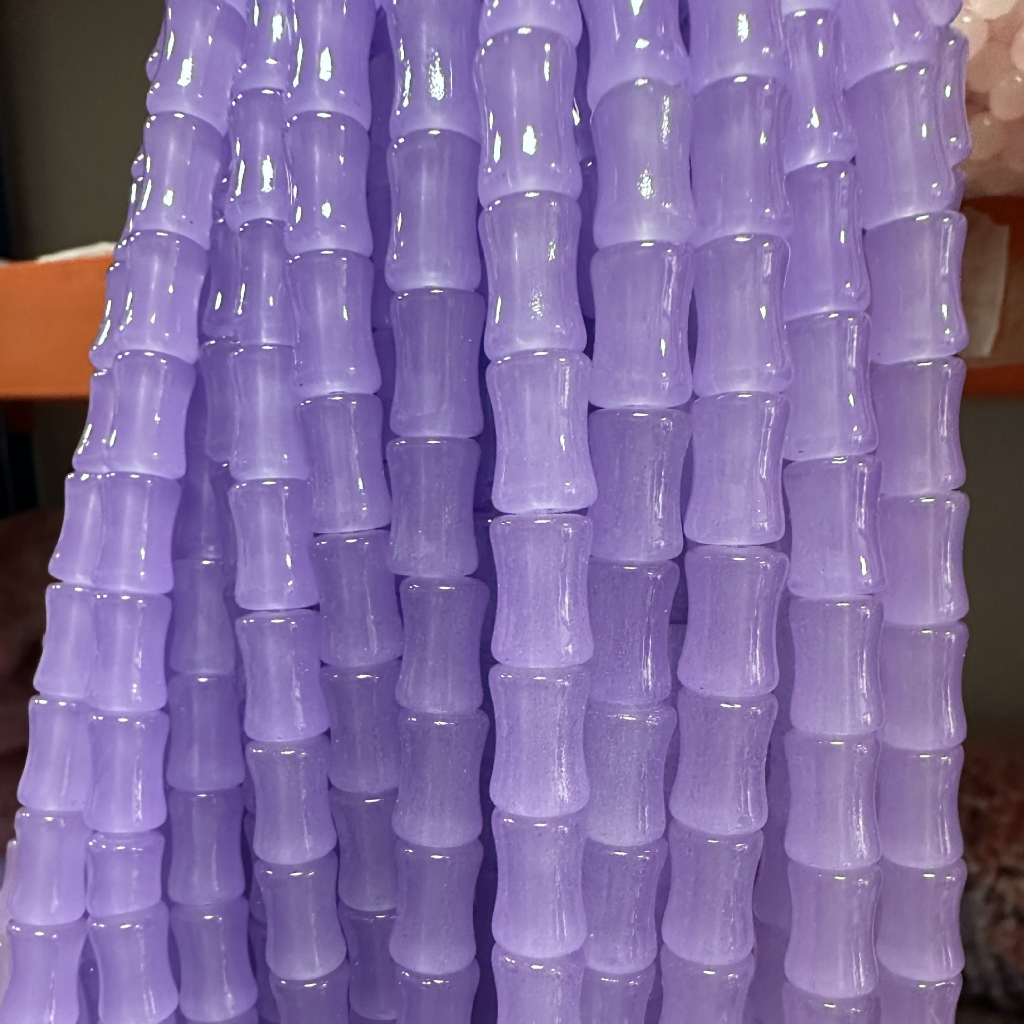 10 viên đá đốt tre nhân tạo 6x12mm, 8x14mm