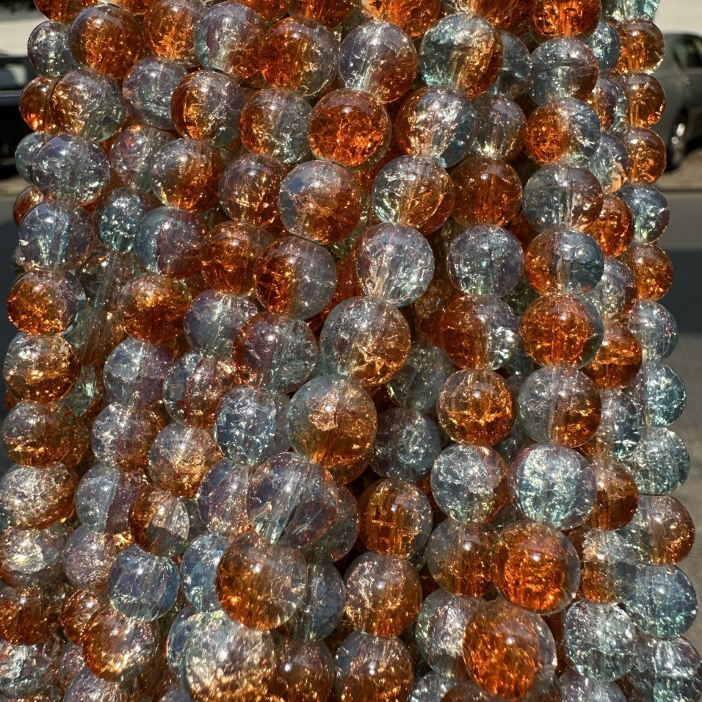 (da02) 50GAM đá tuyết  ĐA SẮC MÀU ĐỤC SIZE 10mm