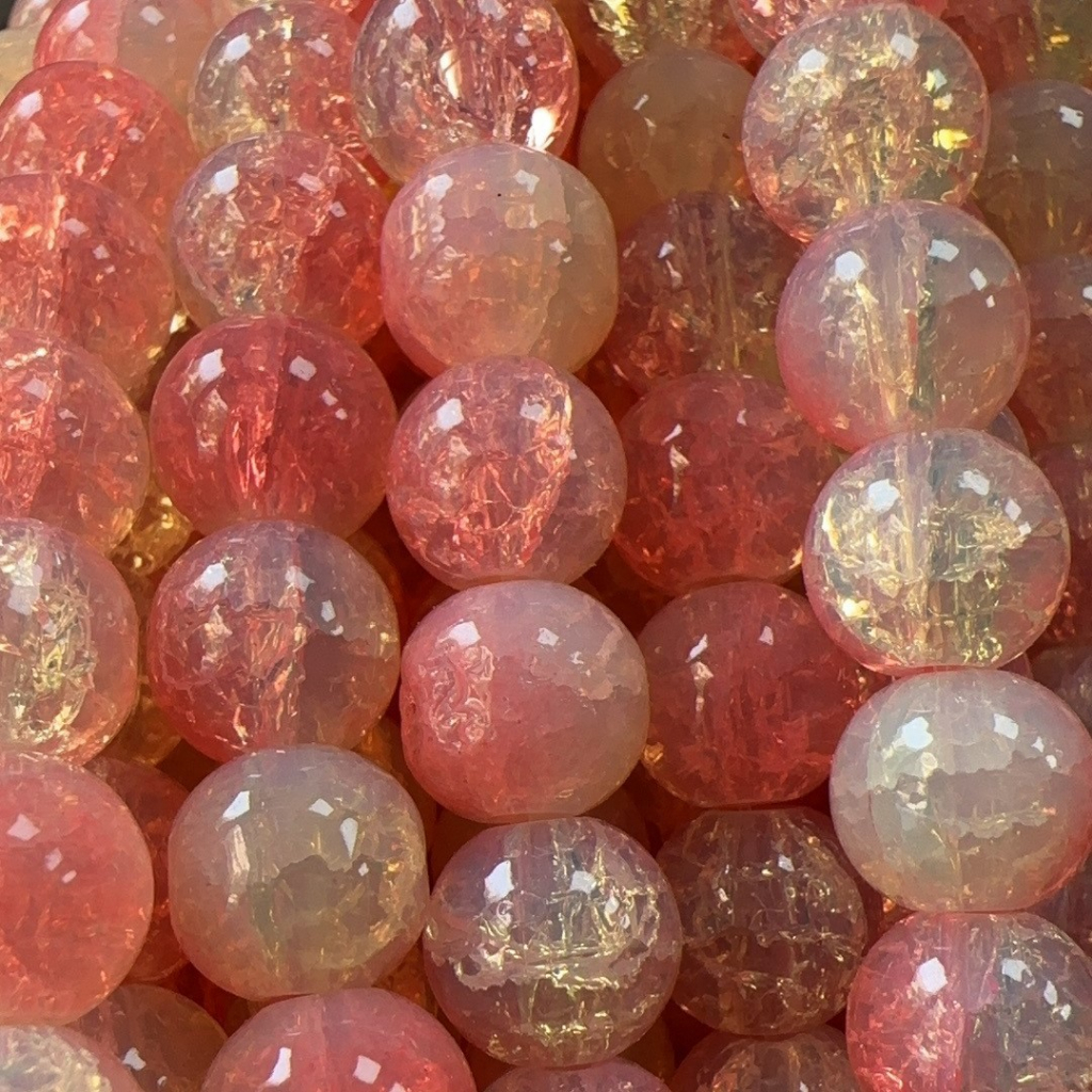 (da02) 50GAM đá tuyết  ĐA SẮC MÀU ĐỤC SIZE 10mm