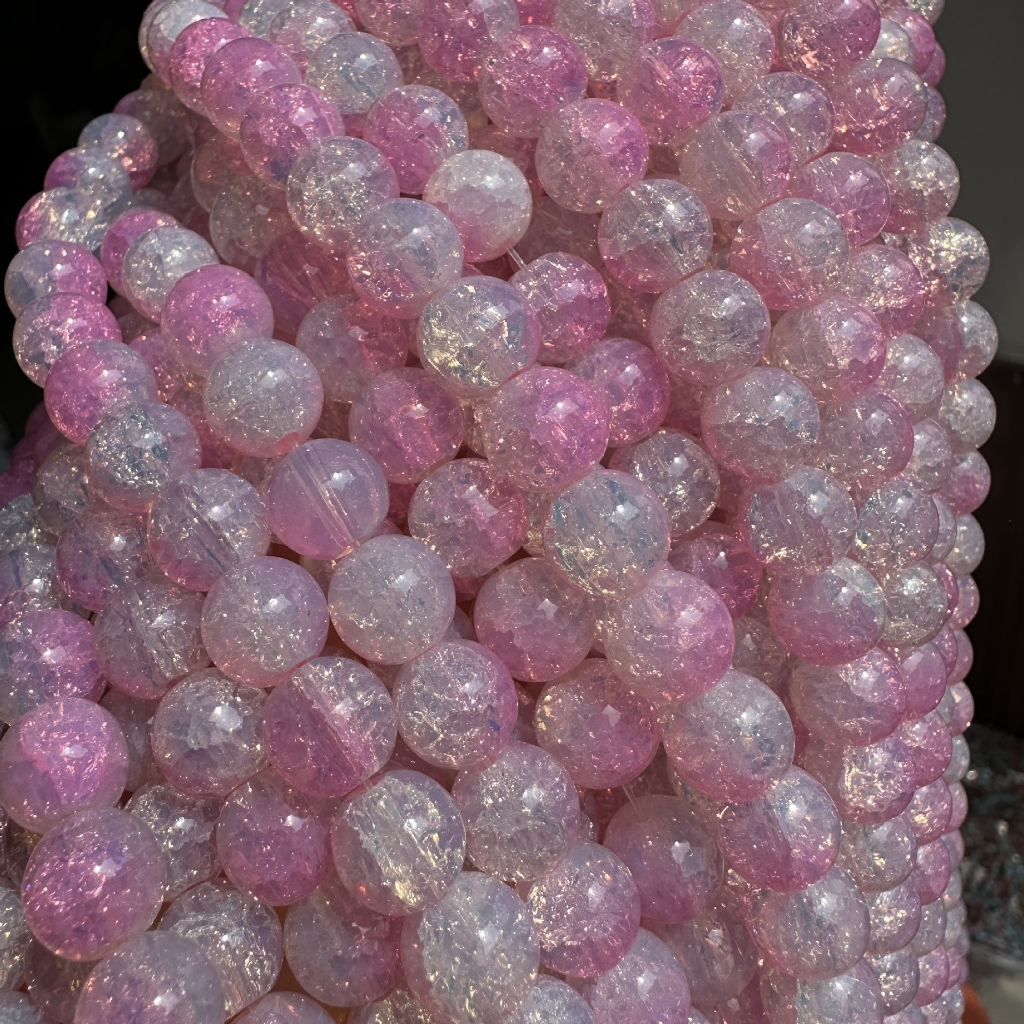 (da02) 50GAM đá tuyết  ĐA SẮC MÀU ĐỤC SIZE 10mm