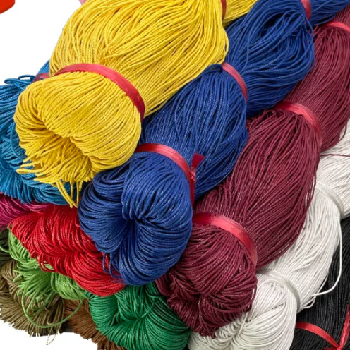 5-10met size 1.5mm dây bông se 3 sợi làm vòng tay, trang trí thủ công handmade, nguyên liệu dây thủ công mỹ nghệ