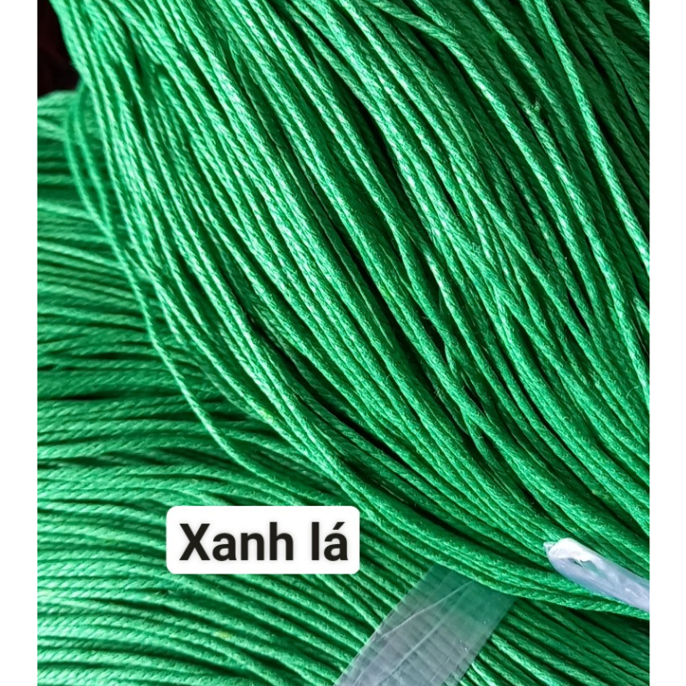 5-10met size 1.5mm dây bông se 3 sợi làm vòng tay, trang trí thủ công handmade, nguyên liệu dây thủ công mỹ nghệ