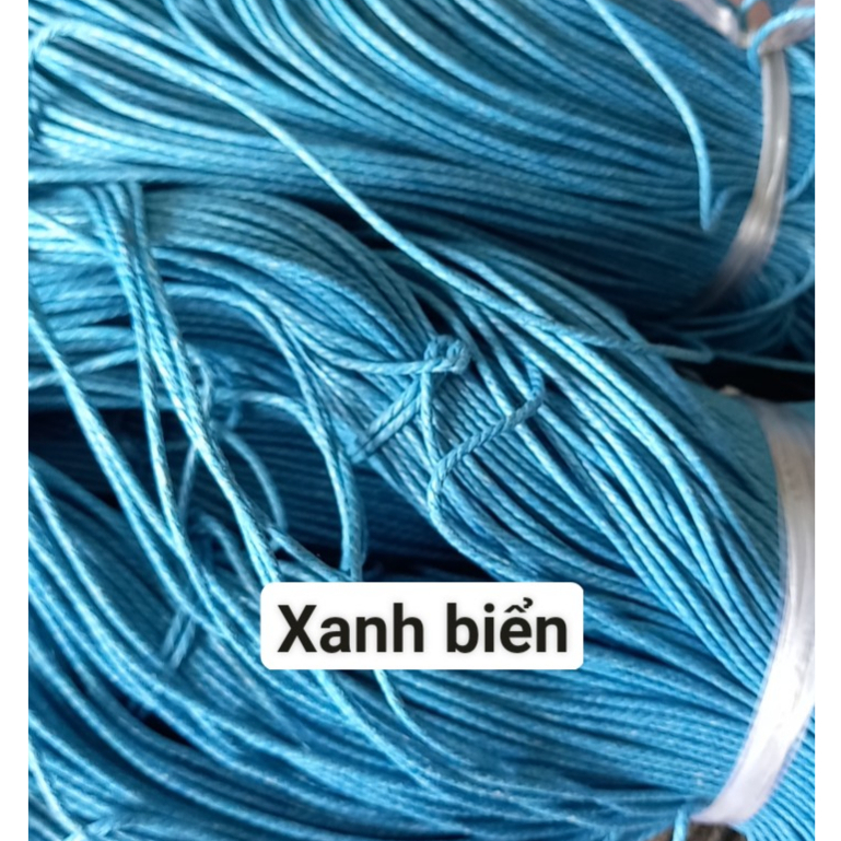 5-10met size 1.5mm dây bông se 3 sợi làm vòng tay, trang trí thủ công handmade, nguyên liệu dây thủ công mỹ nghệ