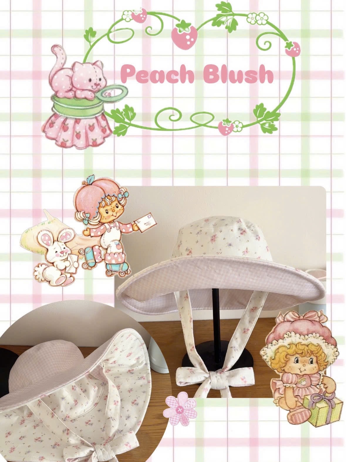 Nón Peach Blush (tổng hợp các sản phẩm có cùng màu vải)
