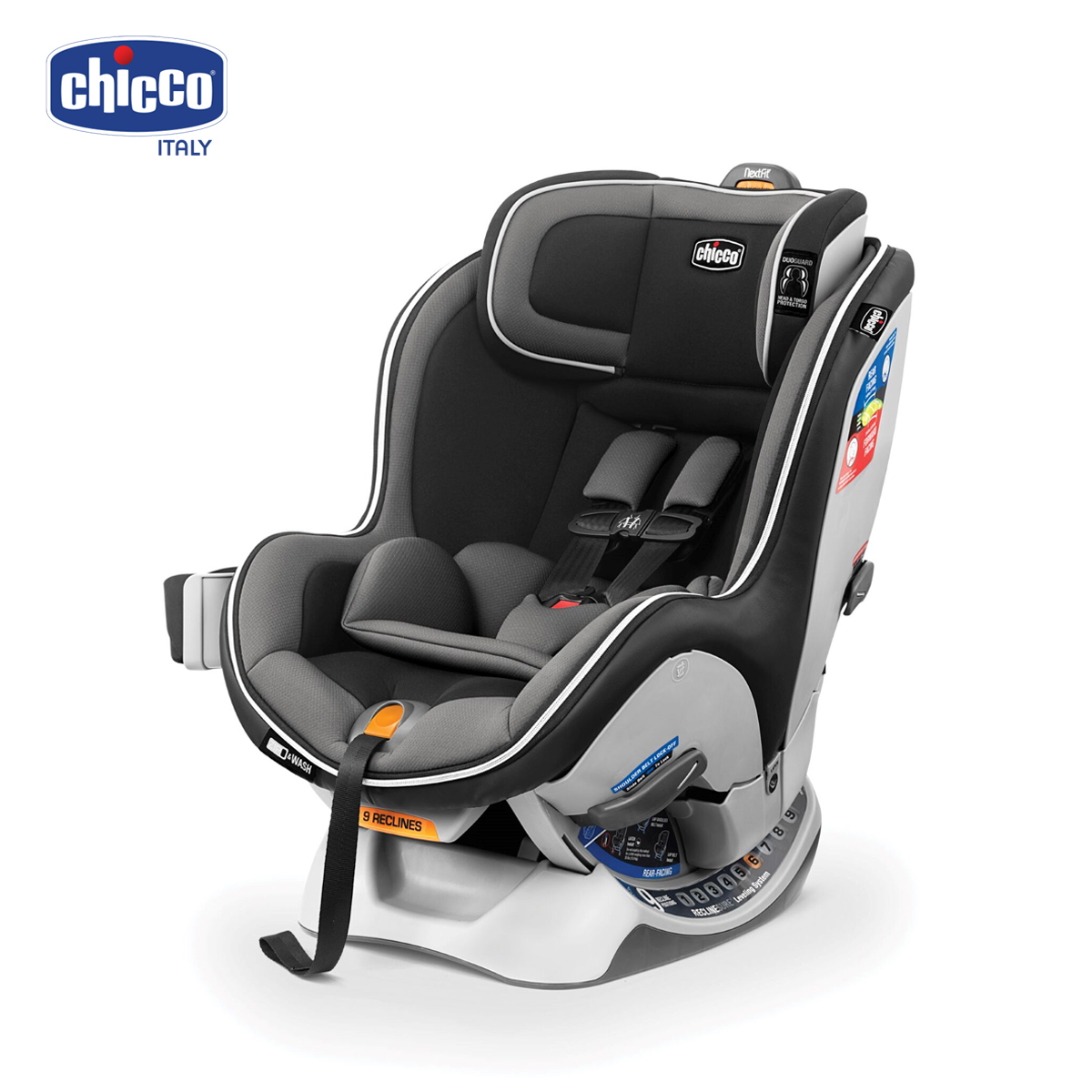 Ghế ngồi ô tô từ sơ sinh Chicco NextFit Zip Đen Carbon