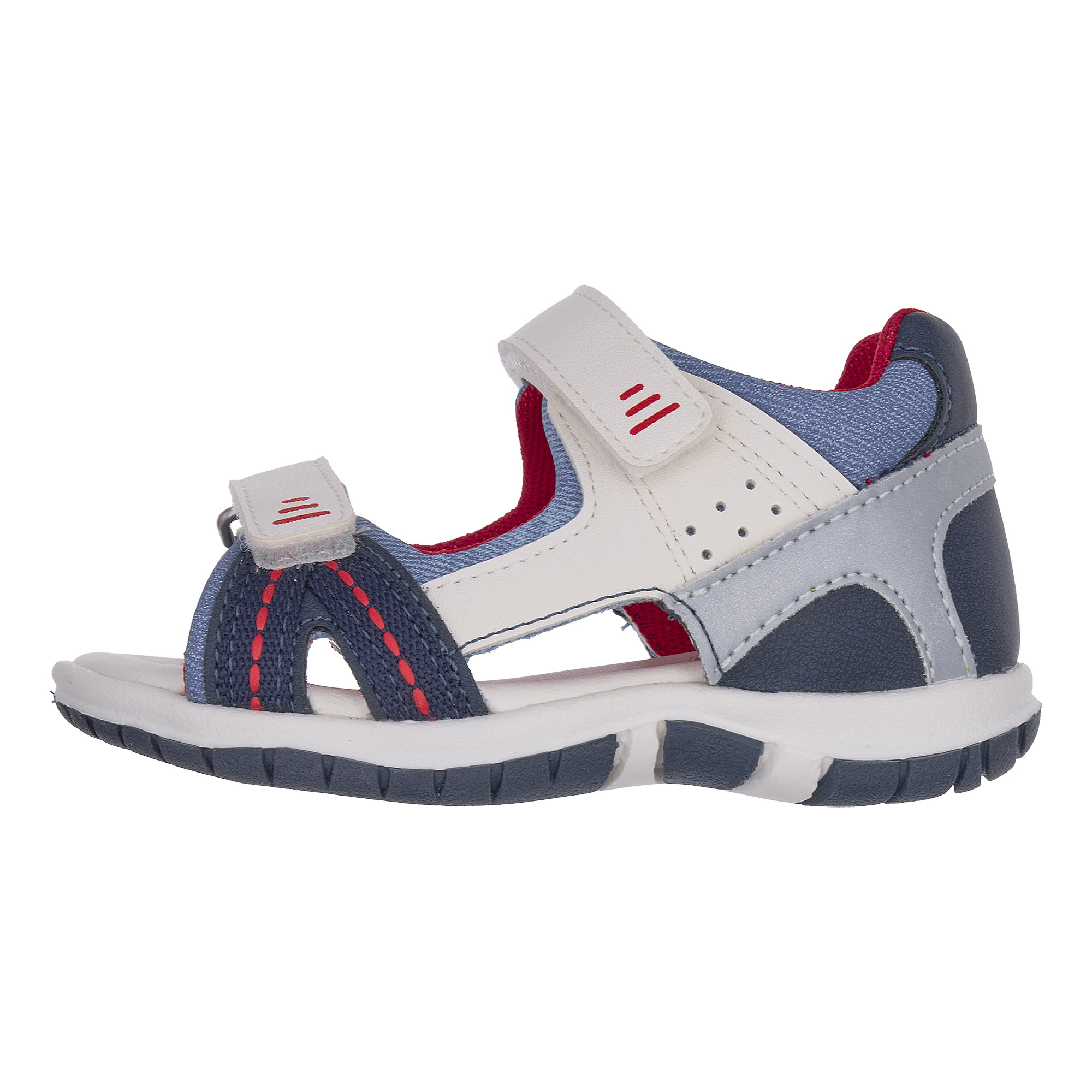 Sandal tập đi trẻ em Chicco Felce trắng