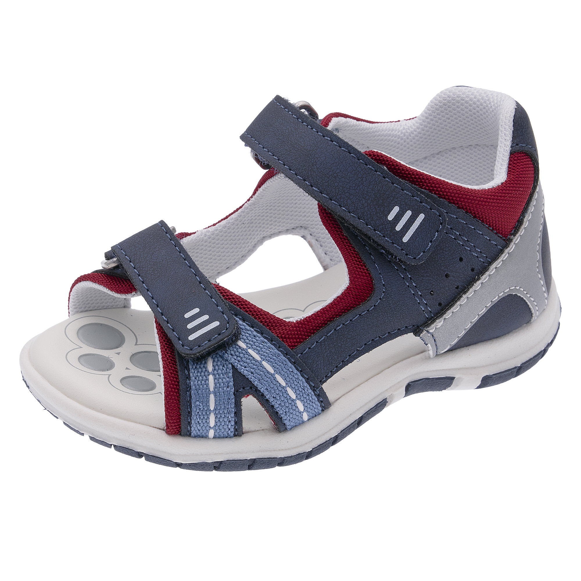 Sandal tập đi trẻ em Chicco Felce xanh navy