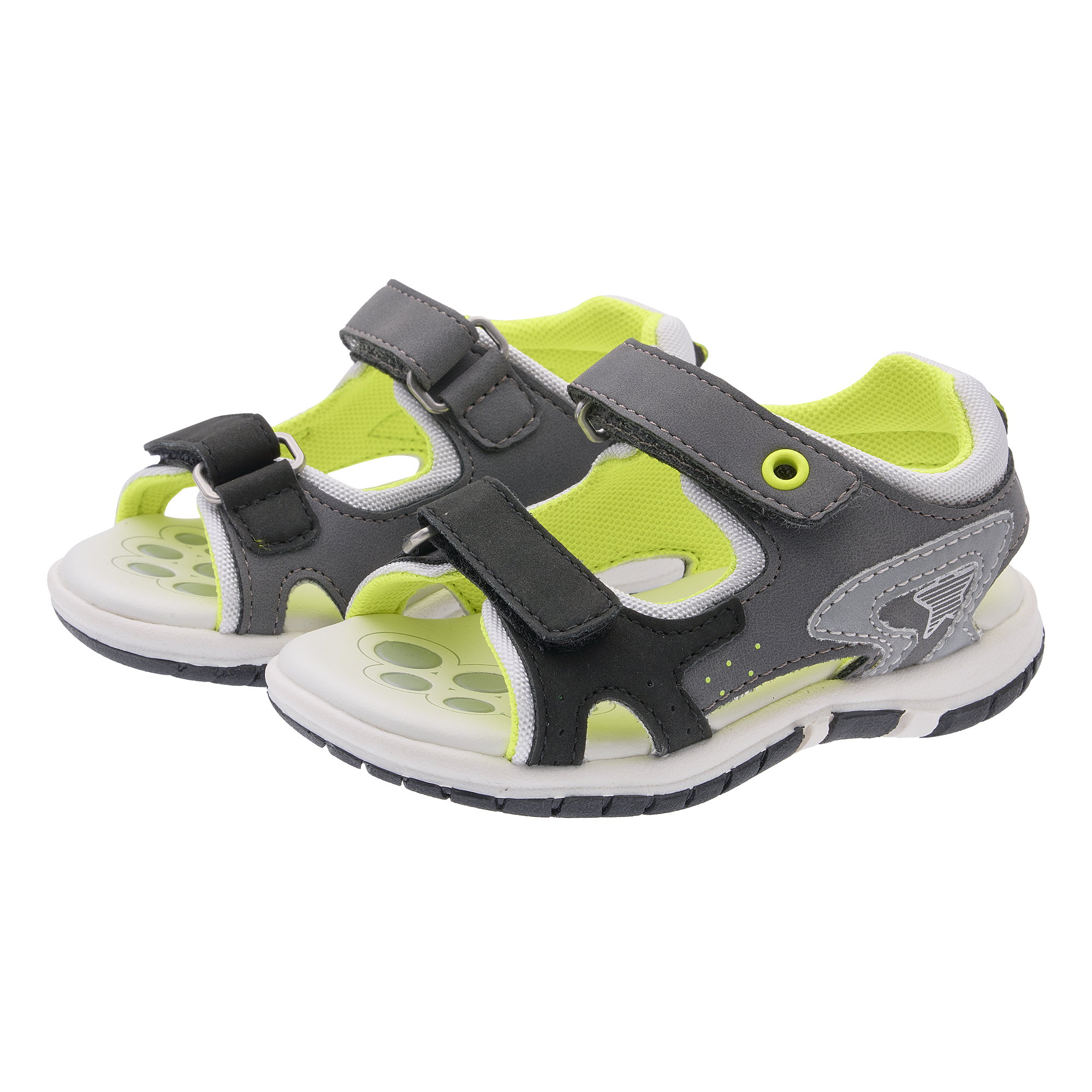 Sandal tập đi trẻ em Chicco Fennek màu ghi