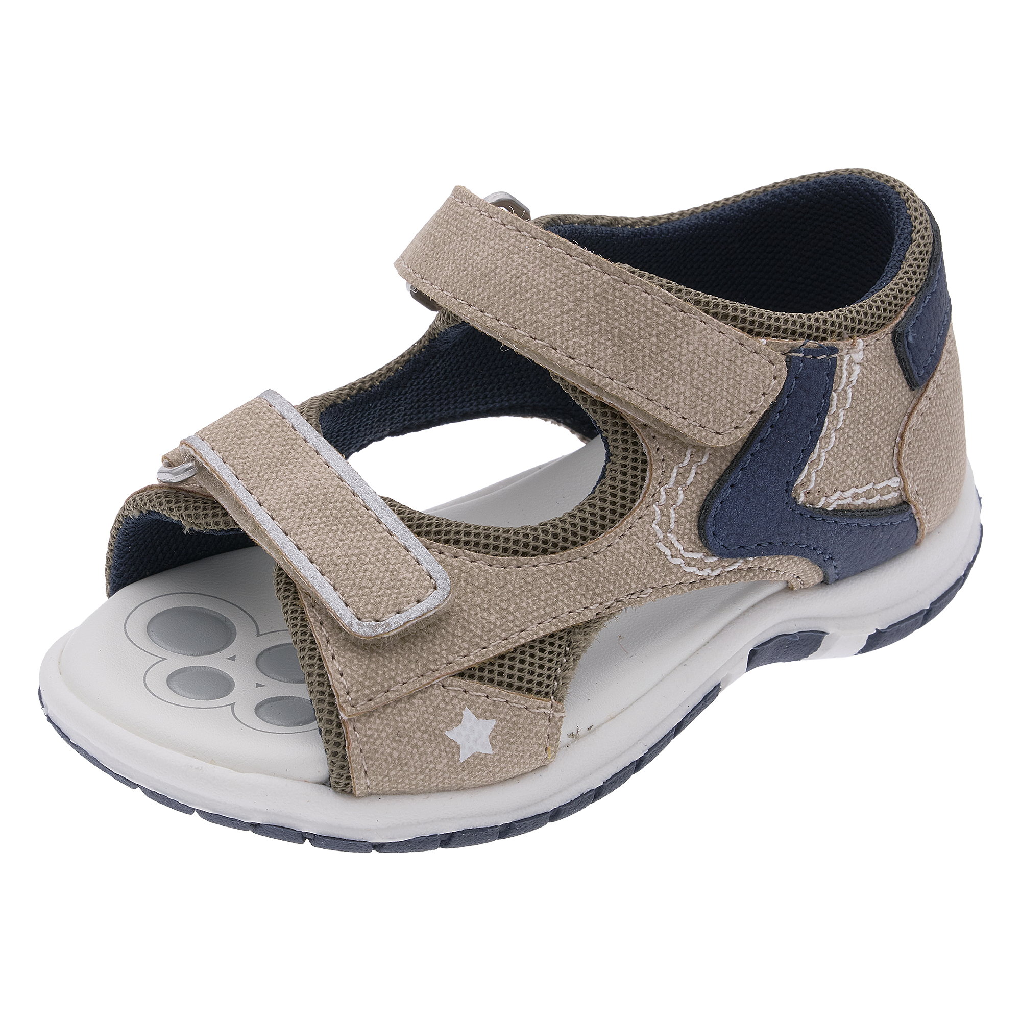 Sandal tập đi trẻ em Chicco Facci màu be