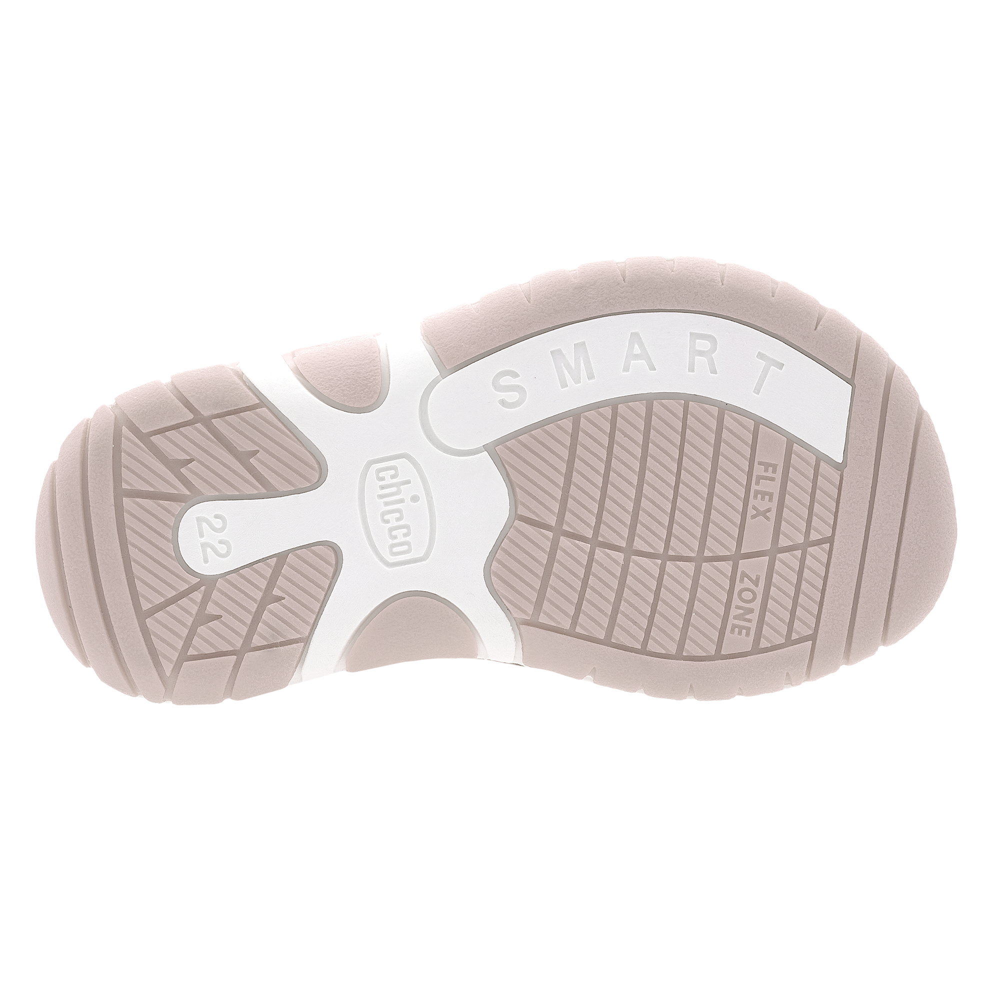 Sandal tập đi trẻ em Chicco Francia màu be