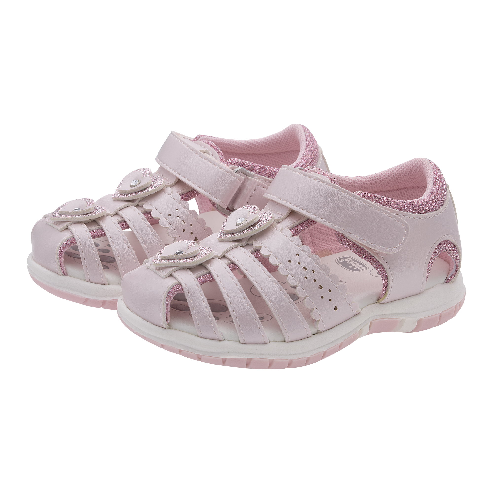 Sandal tập đi trẻ em Chicco Fiorda màu hồng