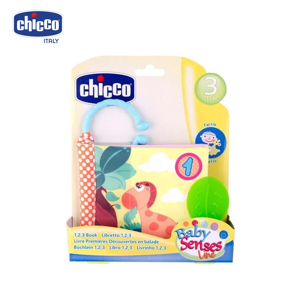 Sách vải đa năng 123 Chicco