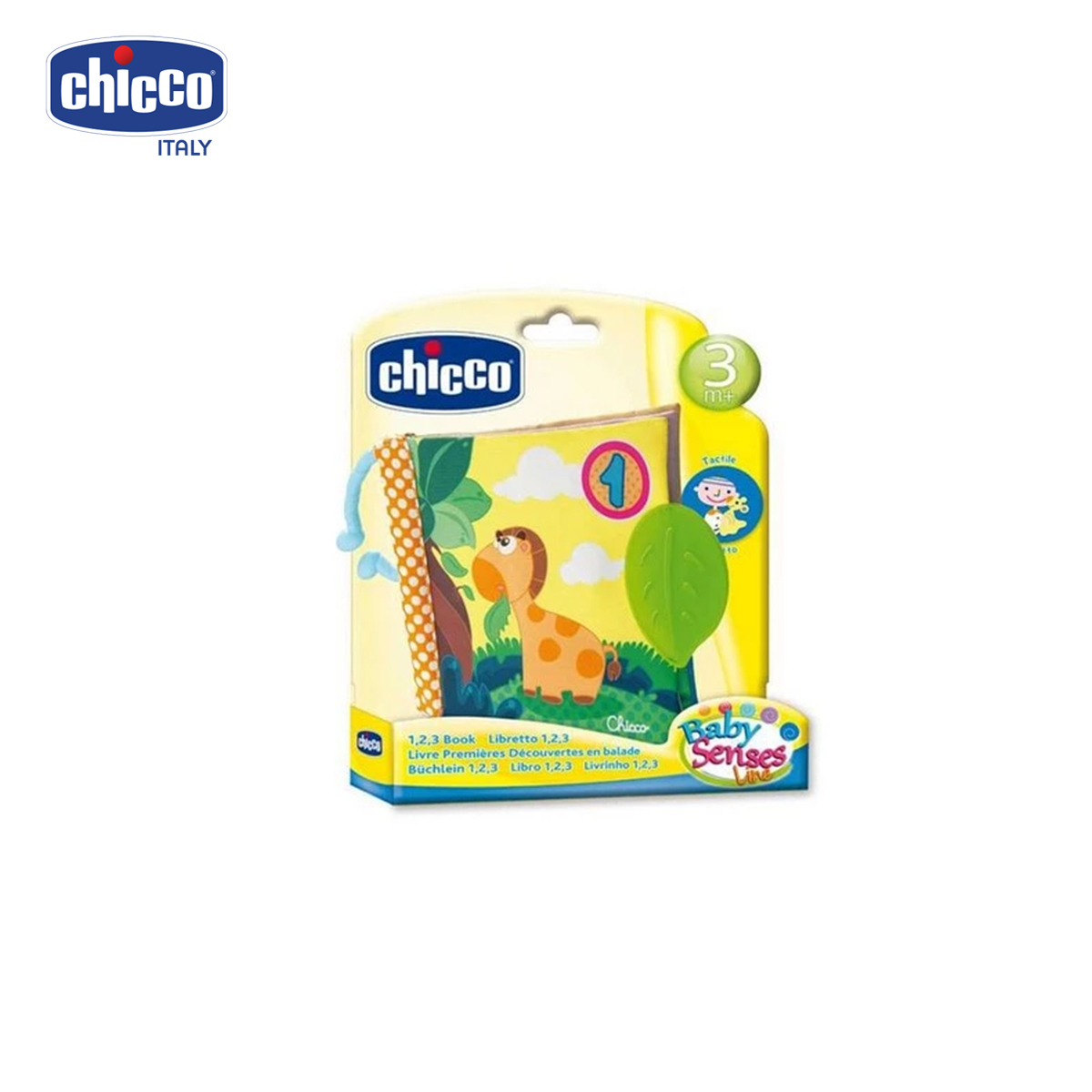 Sách vải đa năng 123 Chicco