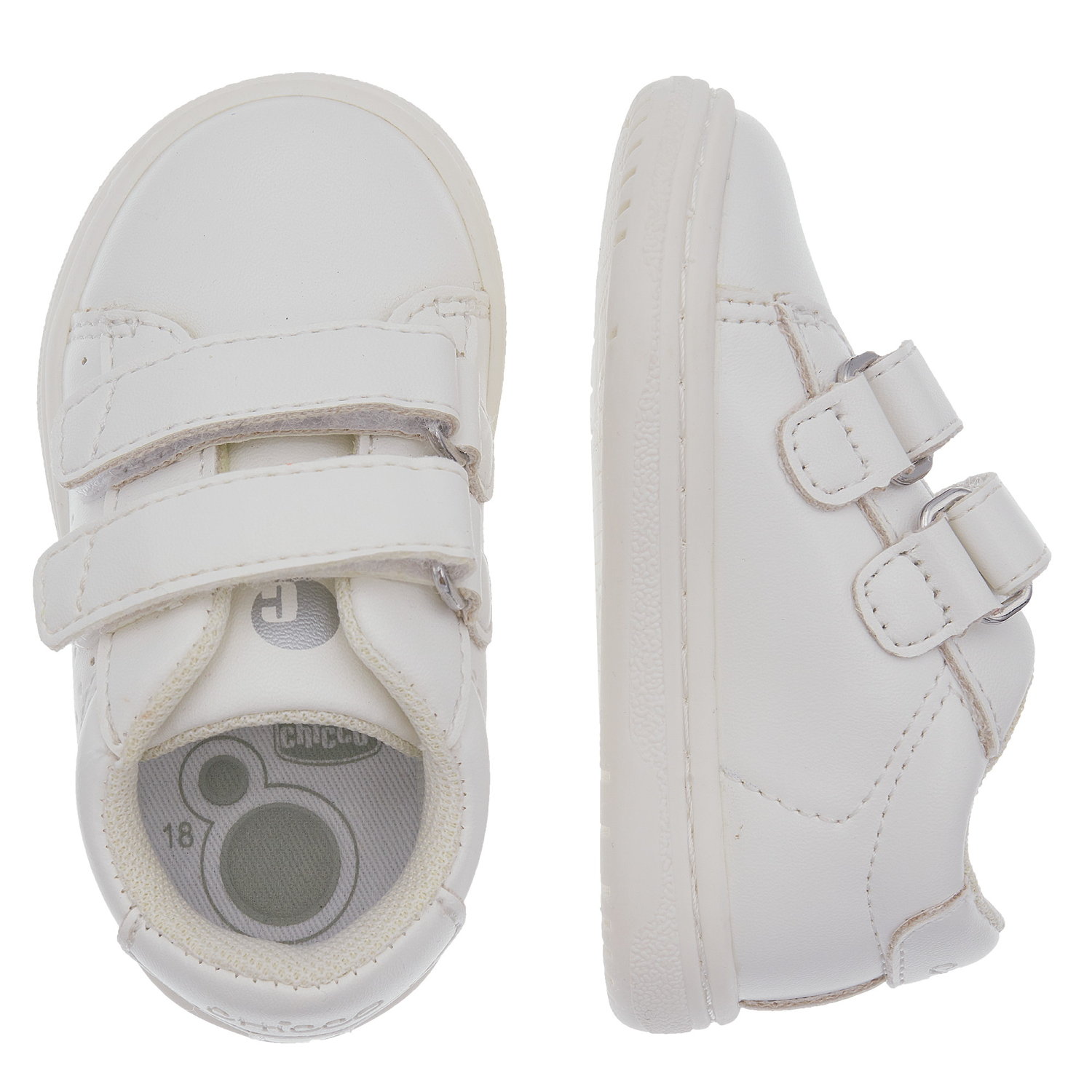 Giày tập đi trẻ em Chicco Celtic màu trắng