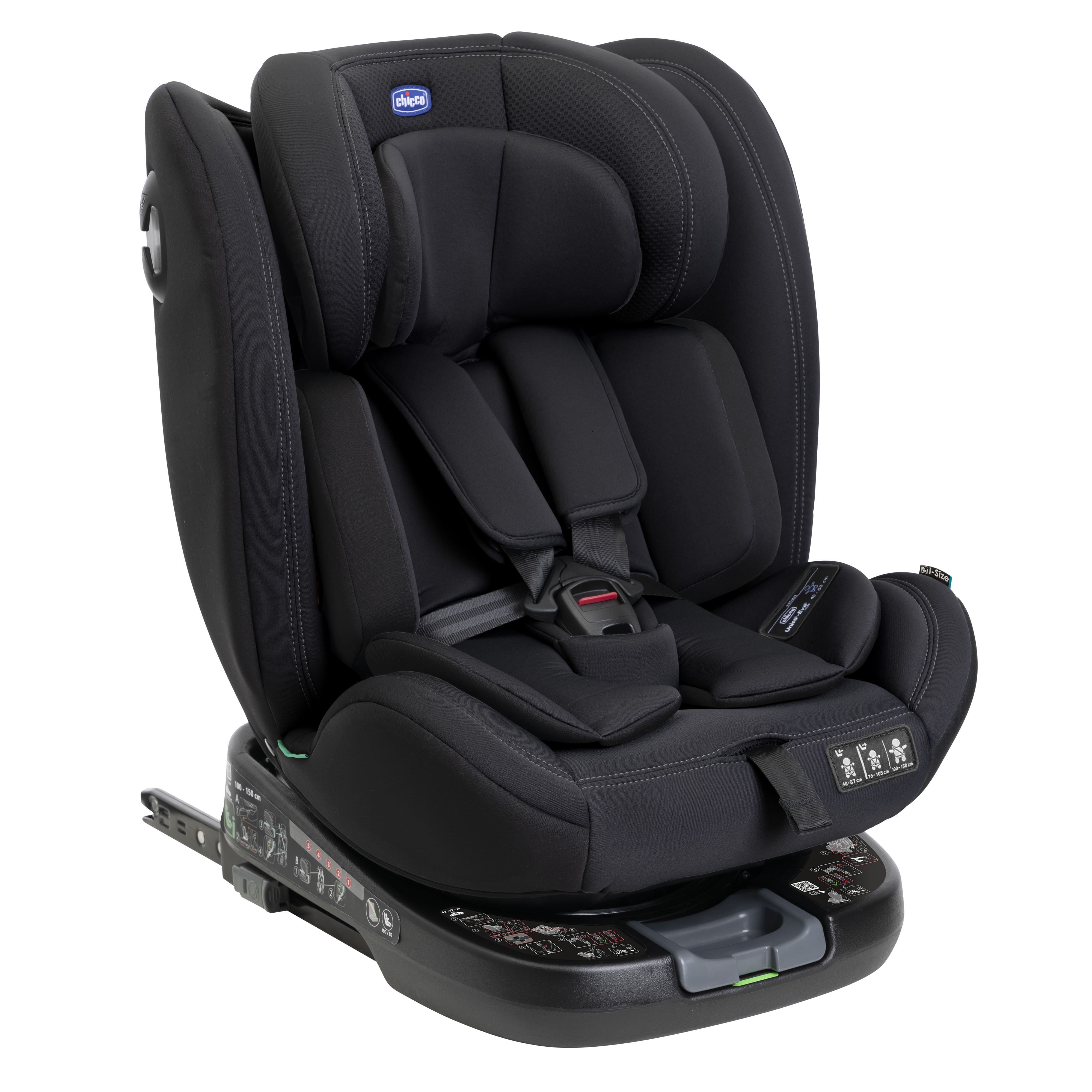Ghế ô tô Chicco Unico Evo Classic xoay 360˚ ISOFIX - Màu Đen