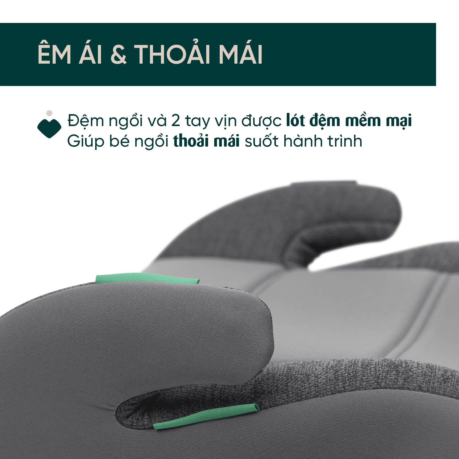 Ghế ô tô Chicco Quasar Fix ISOFIX - Màu ghi