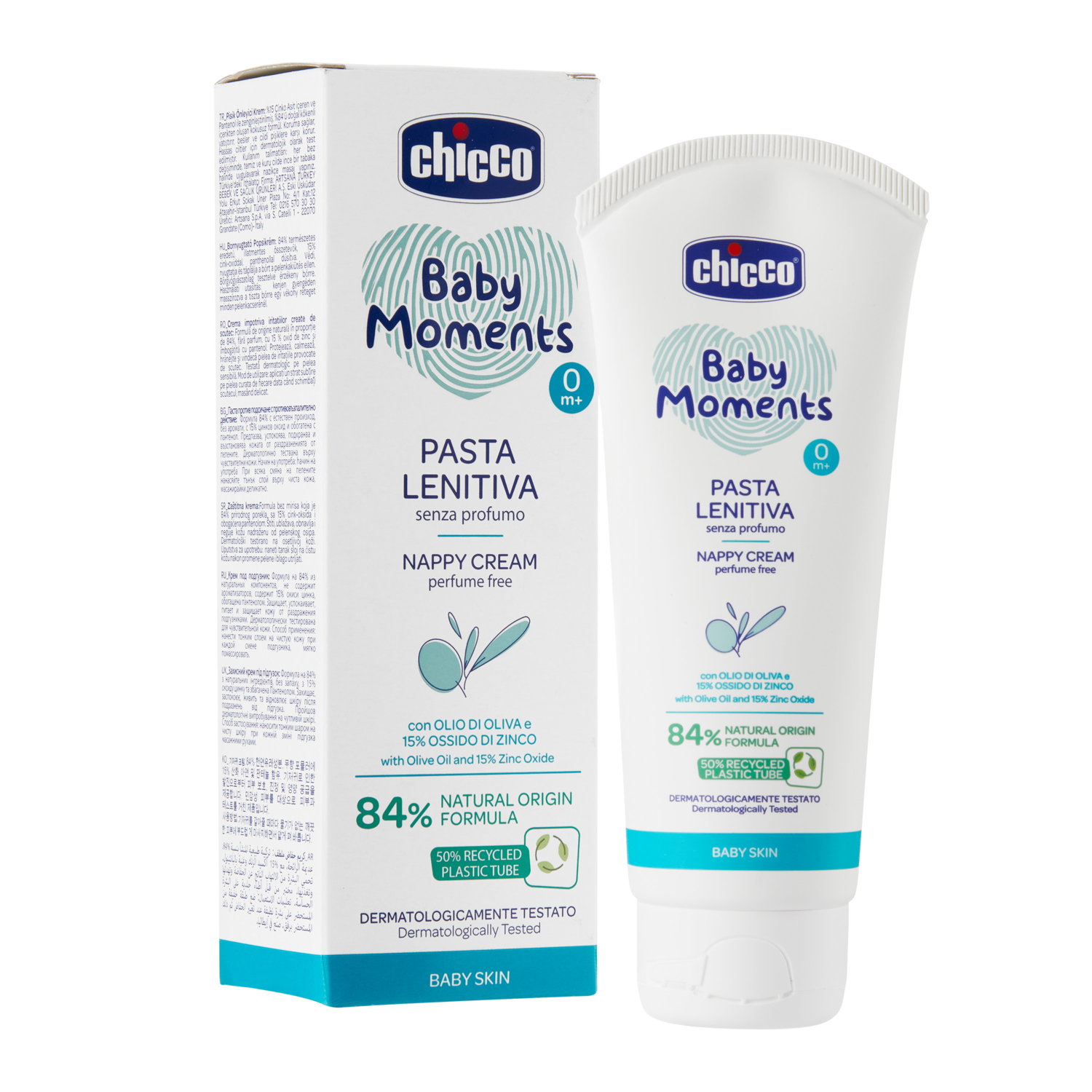 Kem hăm ba tác động Chicco 0M+ 100ml