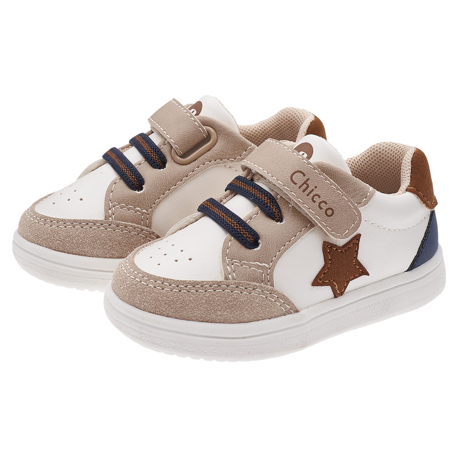 Giày tập đi trẻ em Chicco Gozzy màu nâu cacao