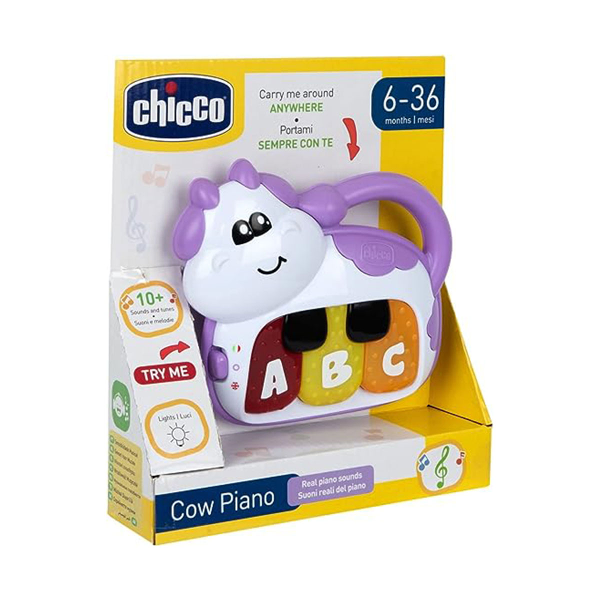 Đàn piano bò sữa vui nhộn Chicco