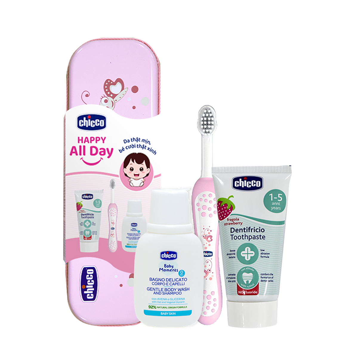 Bộ kit Chicco Happy All Day Bướm hoa