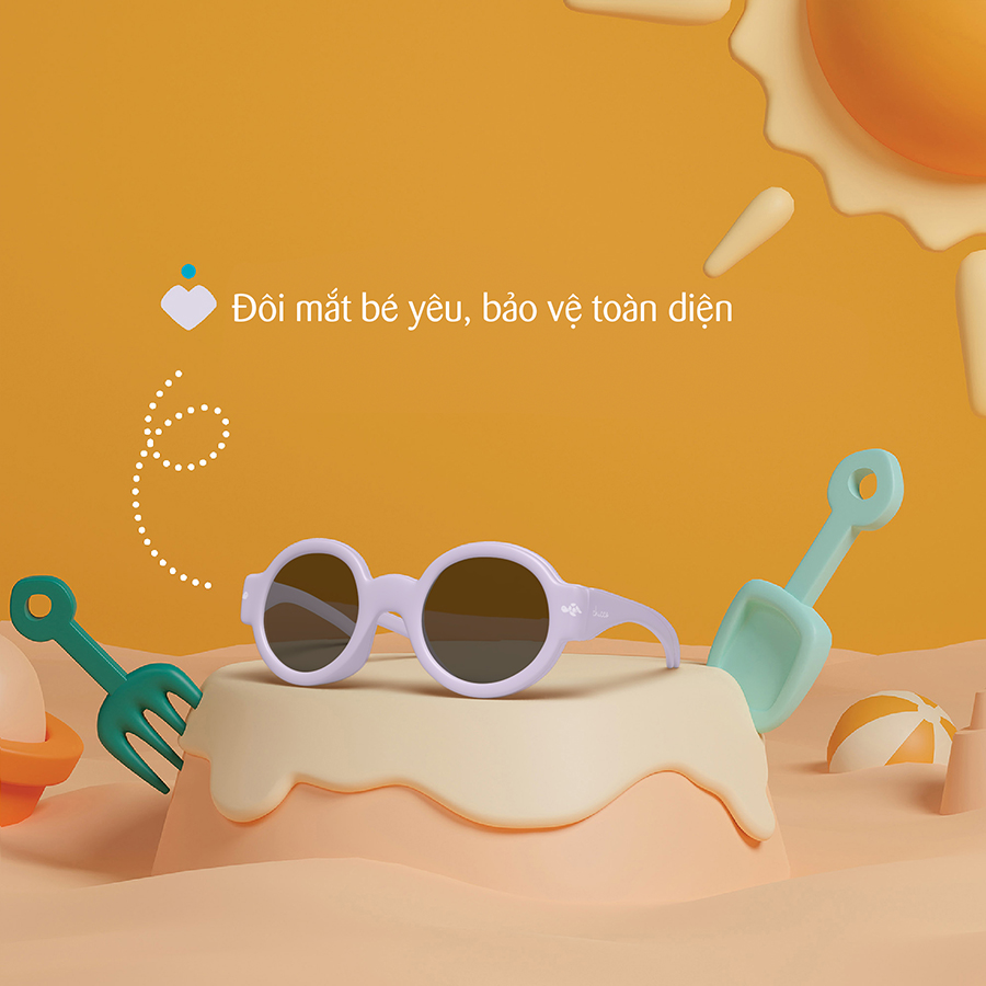 Kính mát chống tia UV Chicco màu tím 0M+