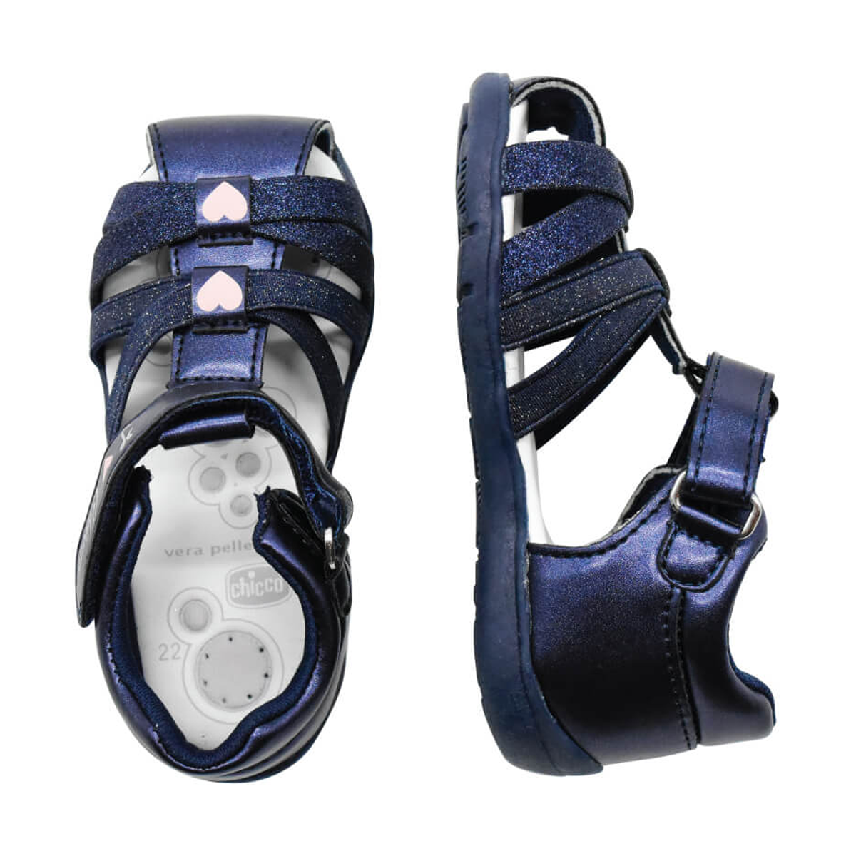 Sandal mát-xa chân cho bé Tim Navy - Chicco