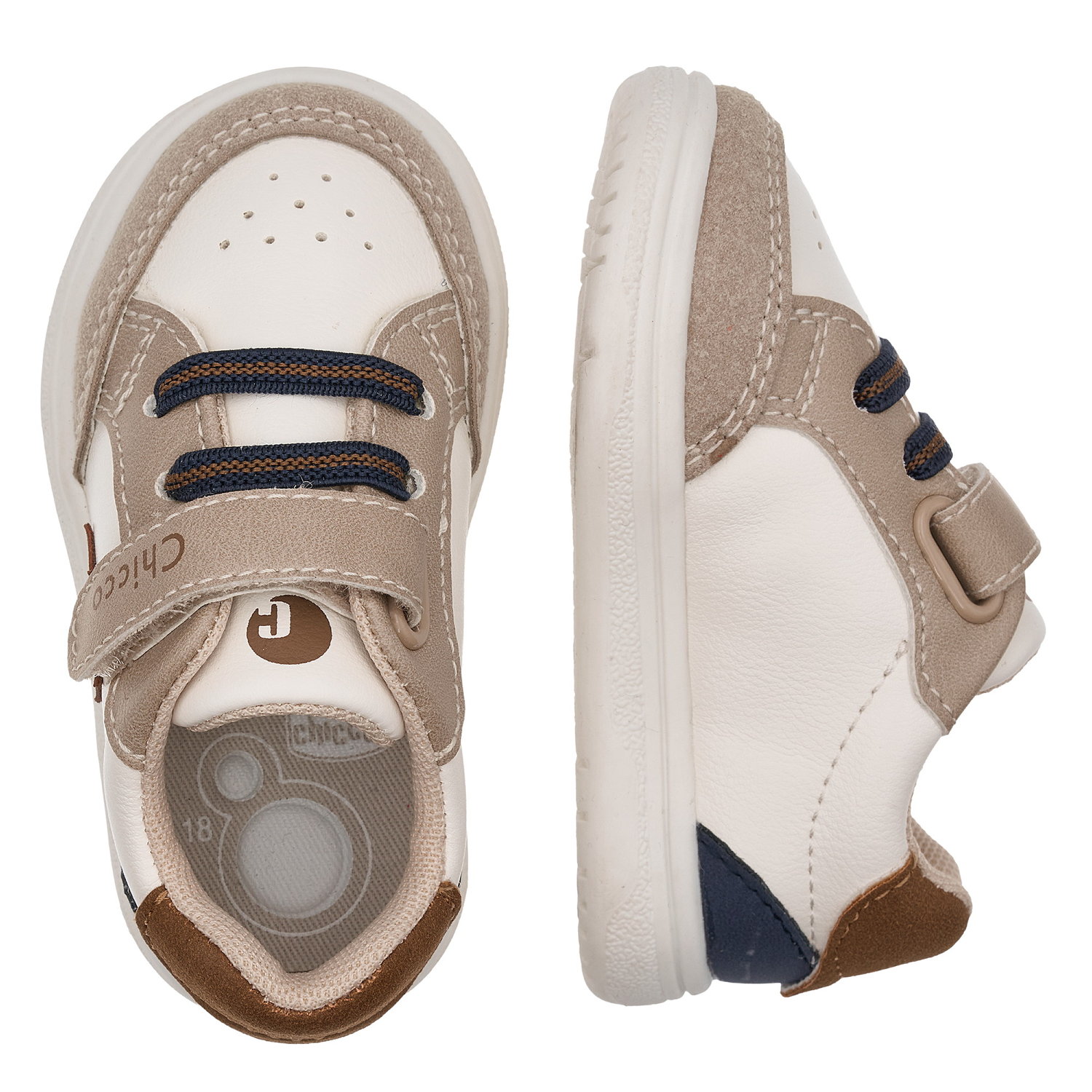 Giày tập đi trẻ em Chicco Gozzy màu nâu cacao