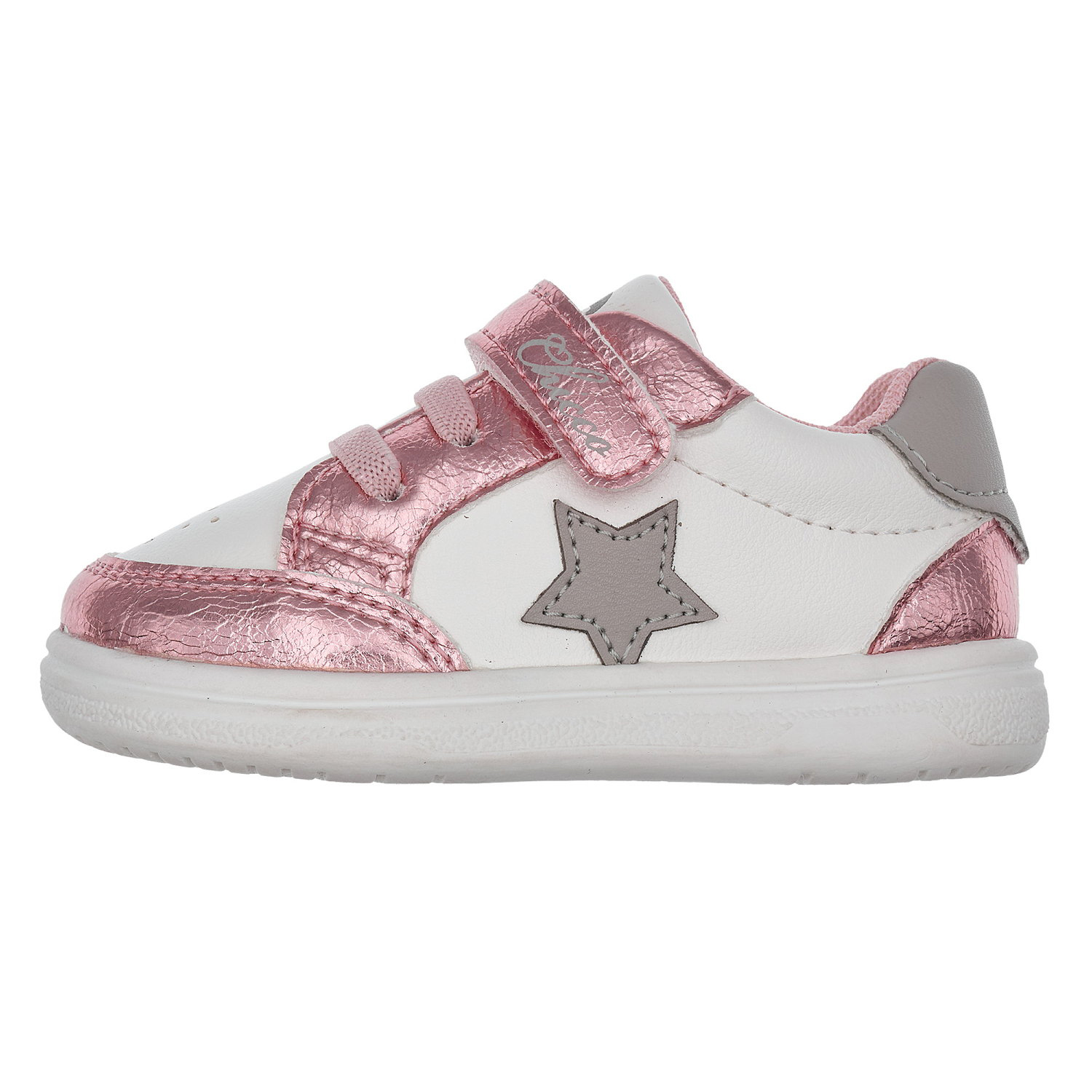 Giày tập đi trẻ em Chicco Gozzy màu hồng lấp lánh