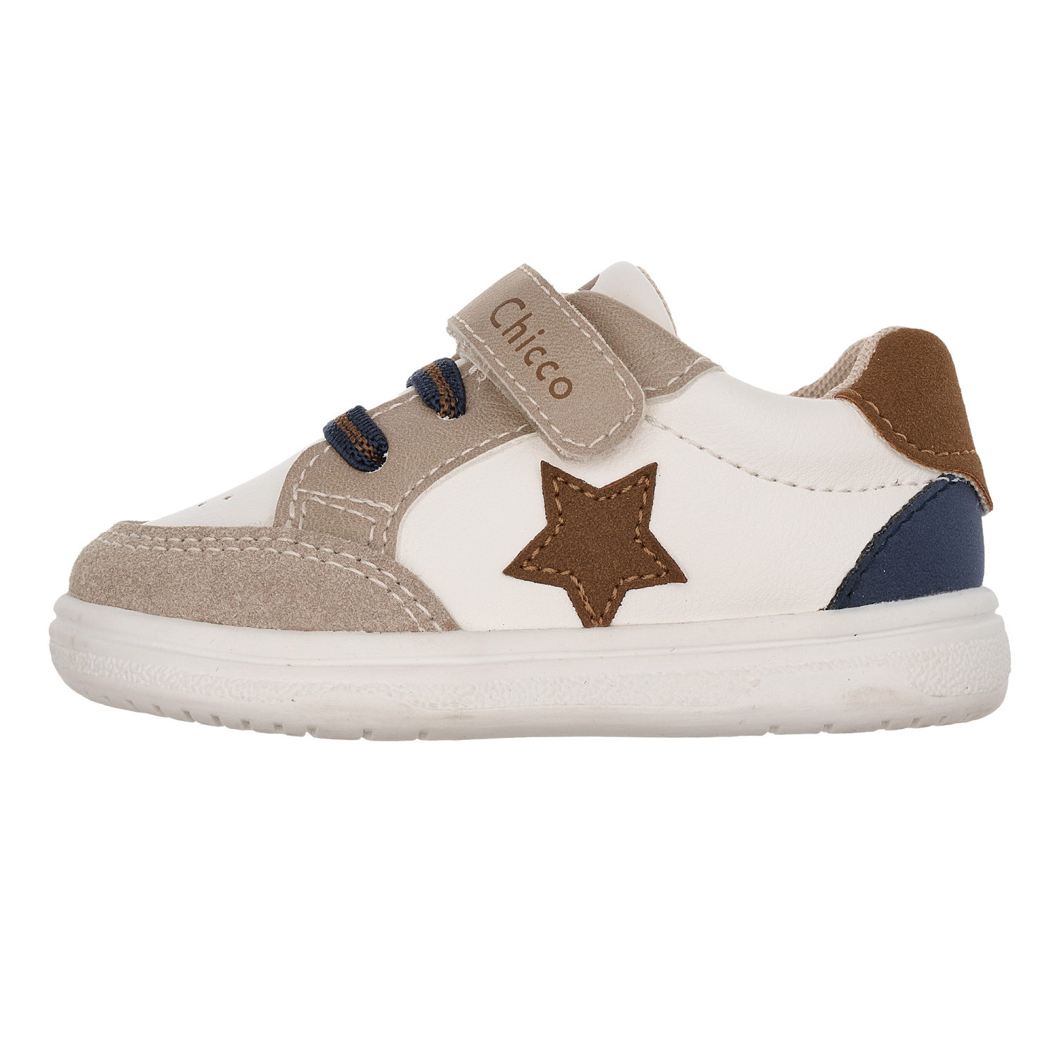 Giày tập đi trẻ em Chicco Gozzy màu nâu cacao