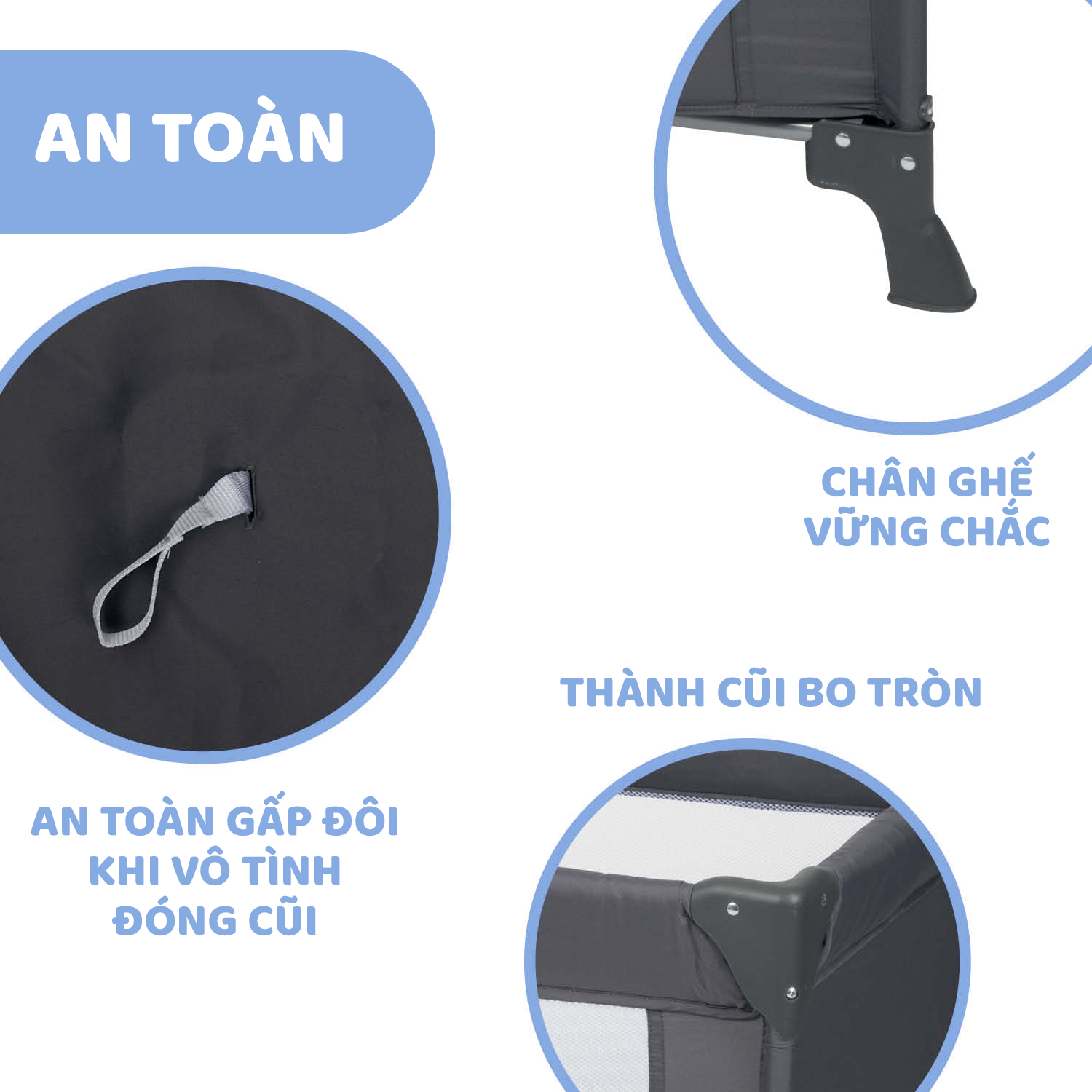 Cũi gấp gọn Chicco Goodnight