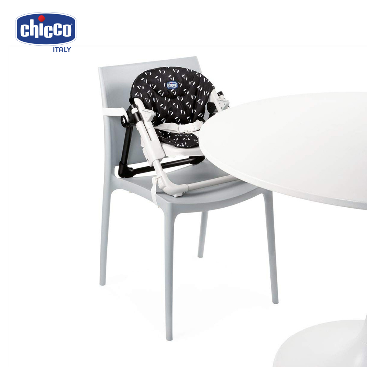 Ghế ăn gập gọn Chicco Chairy Đen