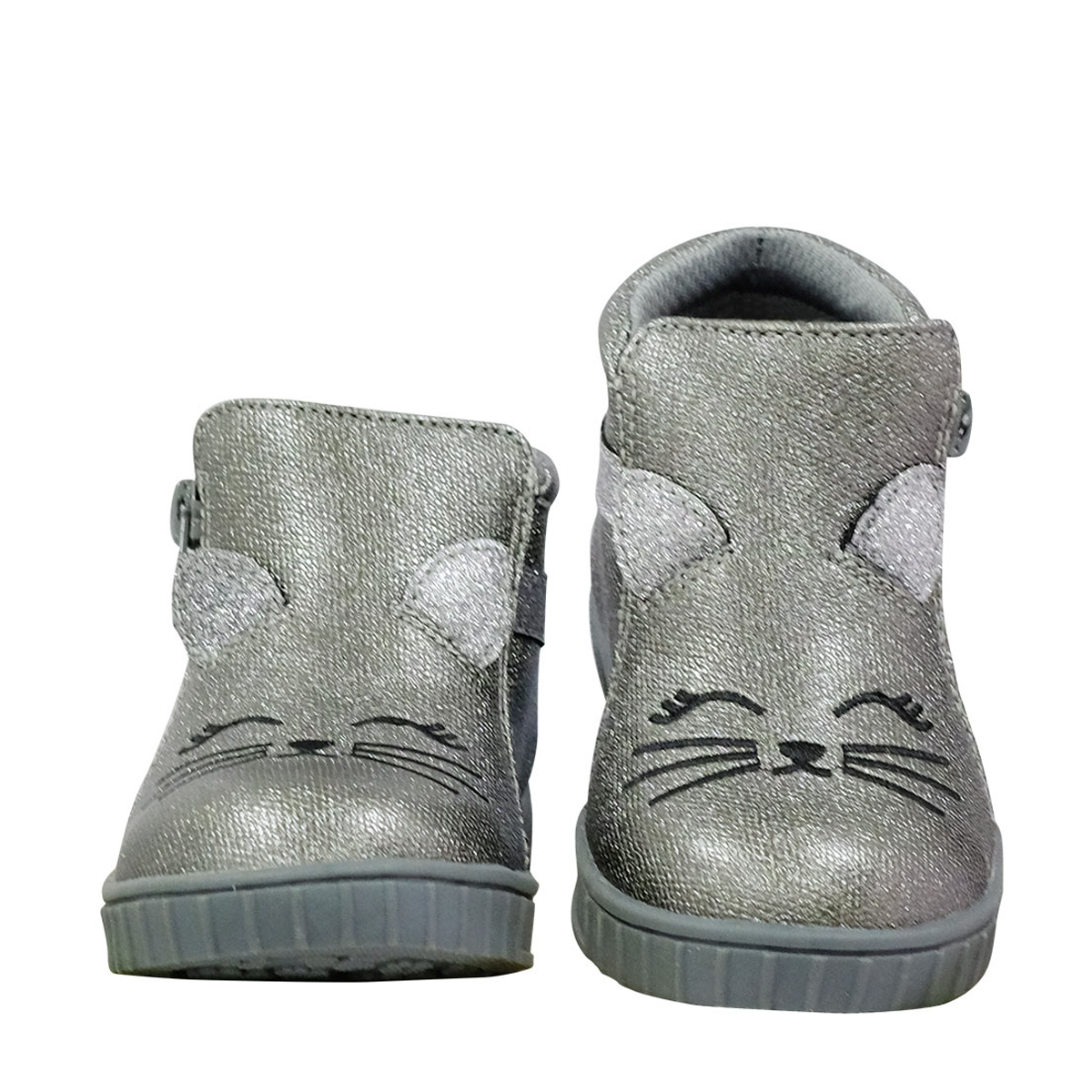 Boot mát xa chân Chicco mèo nhũ bạc