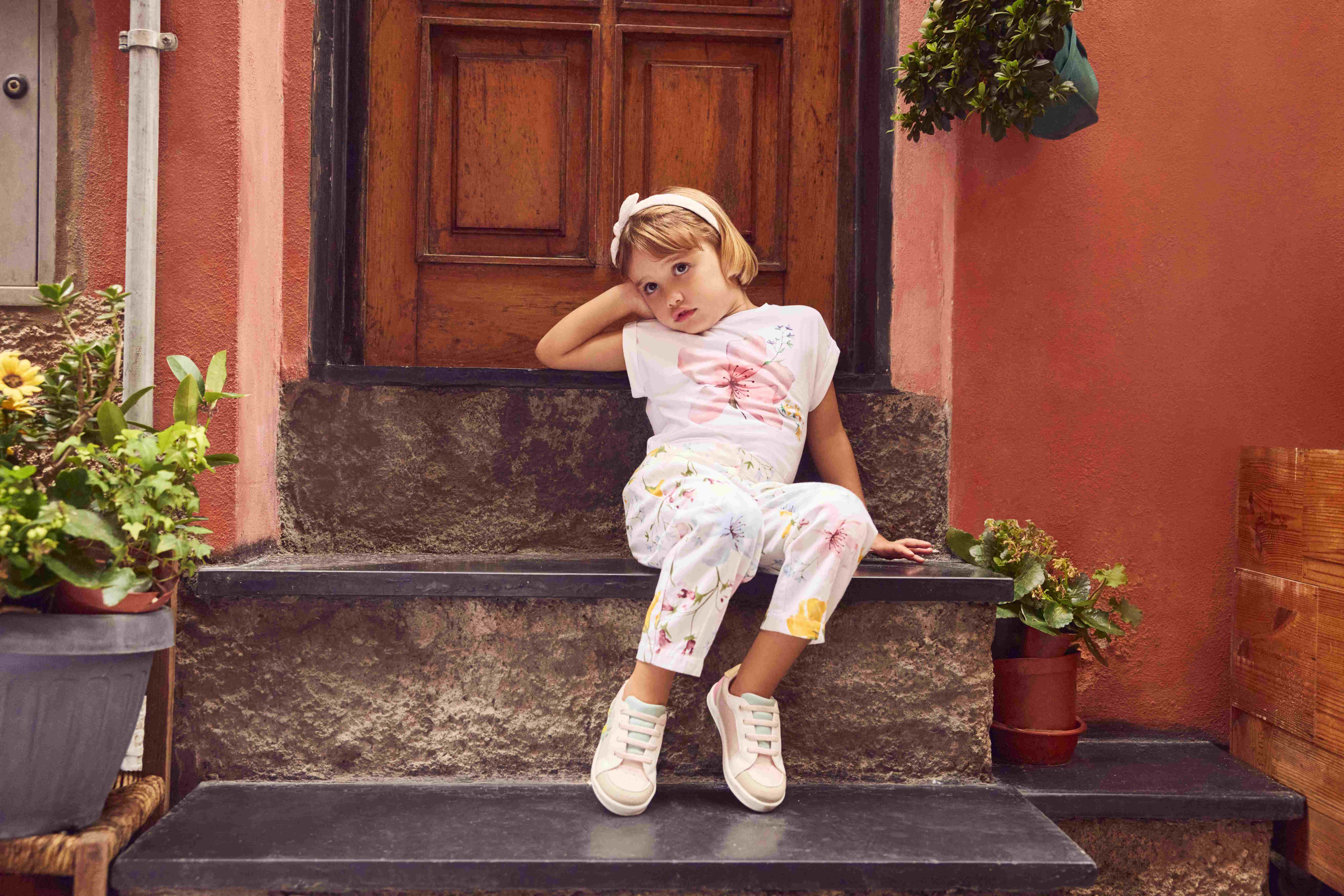 Giày tập đi trẻ em Chicco Carolin màu hồng