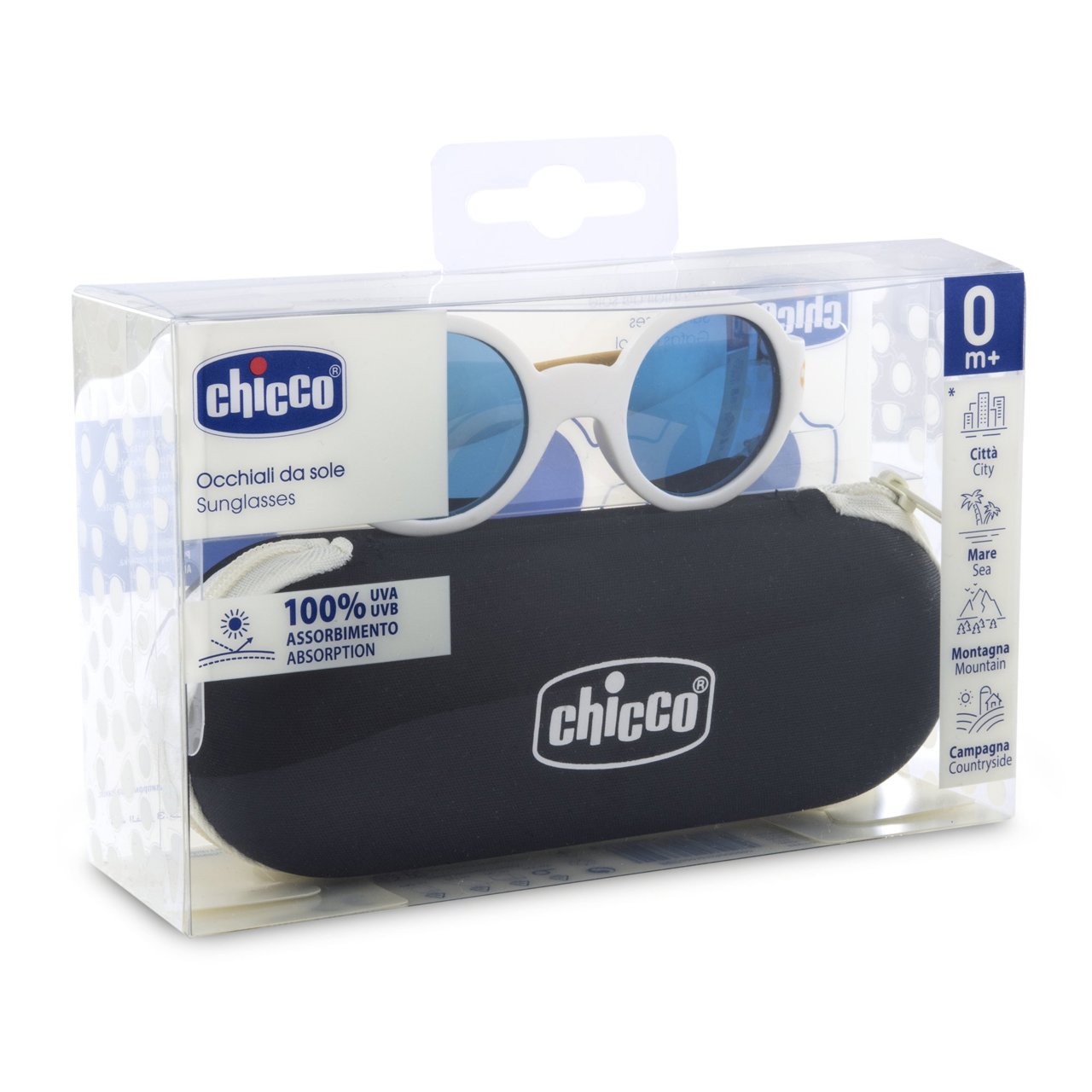 Kính mát chống tia UV Chicco màu kem 0M+