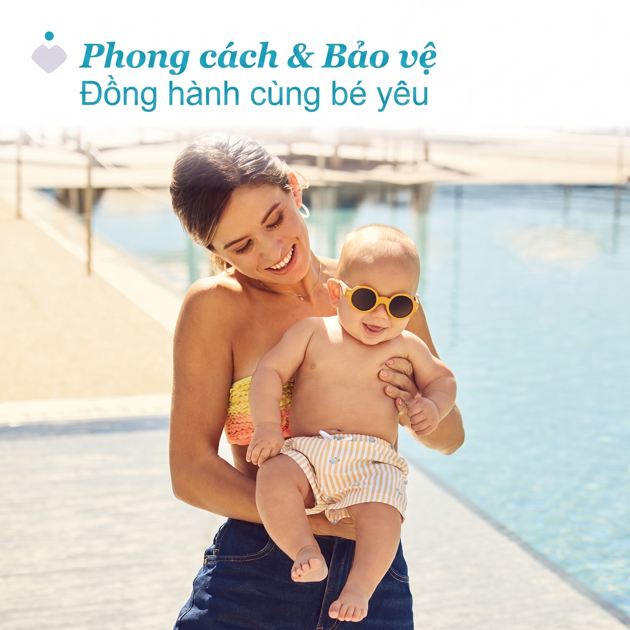 Kính mát chống tia UV Chicco màu be 0M+