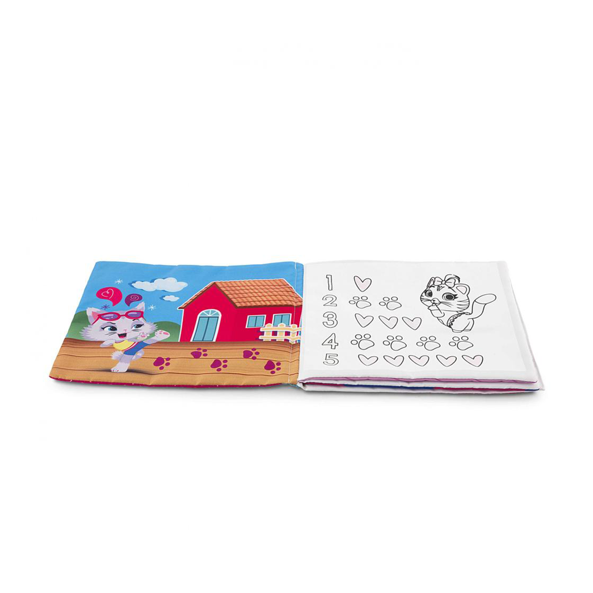 Tập tô màu diệu kì Chicco Magic Book màu hồng