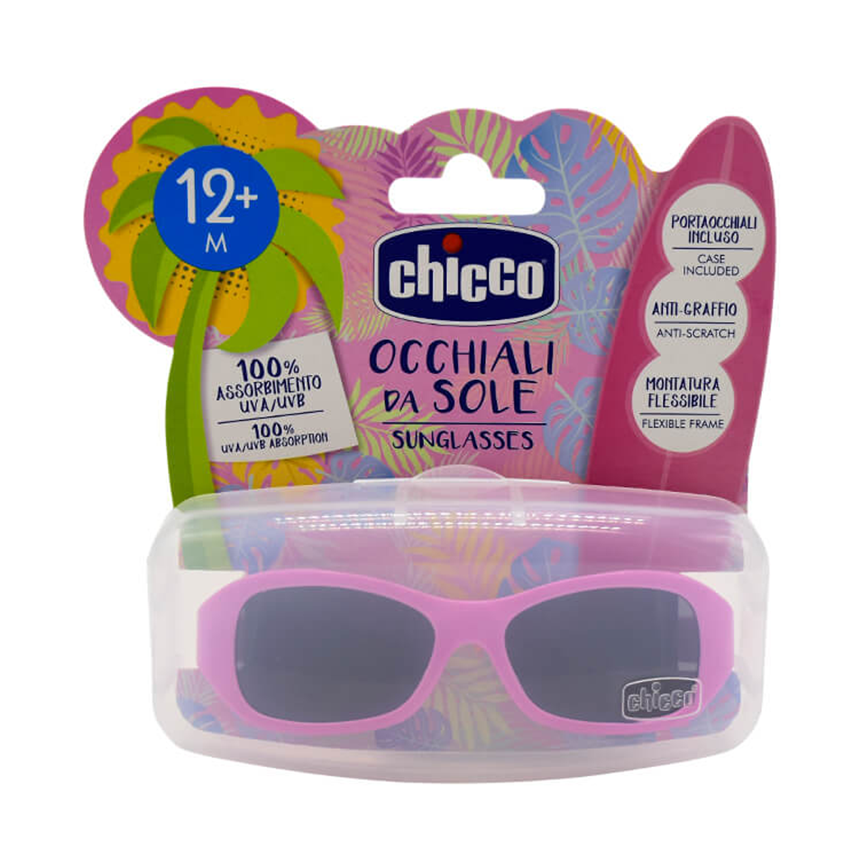 Kính mát chống tia UV Chicco 12M+ Gà con - Hồng