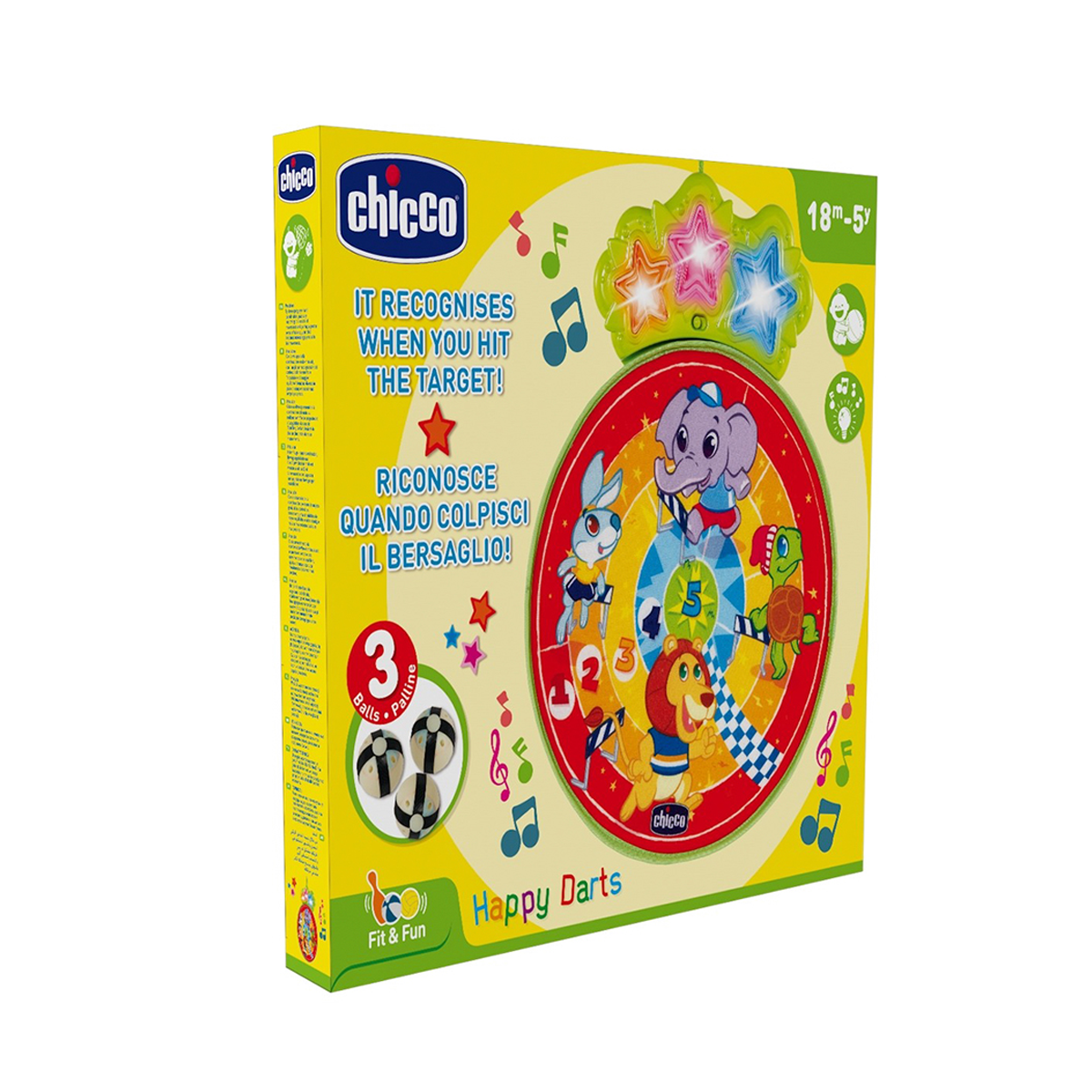 Bóng ném phát nhạc muông thú Chicco