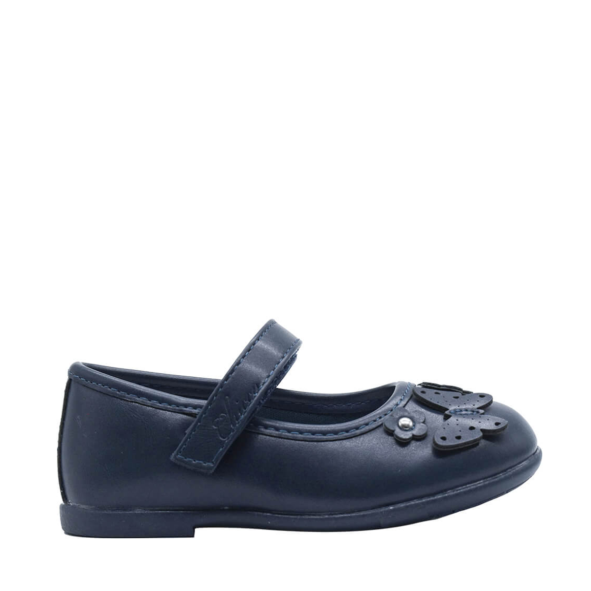 Giầy búp bê định hình vòm bàn chân bé Butterfly Chicco - Xanh Navy