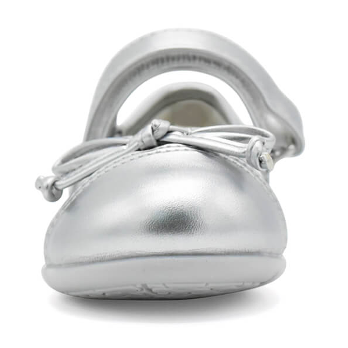 Giầy búp bê mát-xa chân cho bé Nơ silver - Chicco